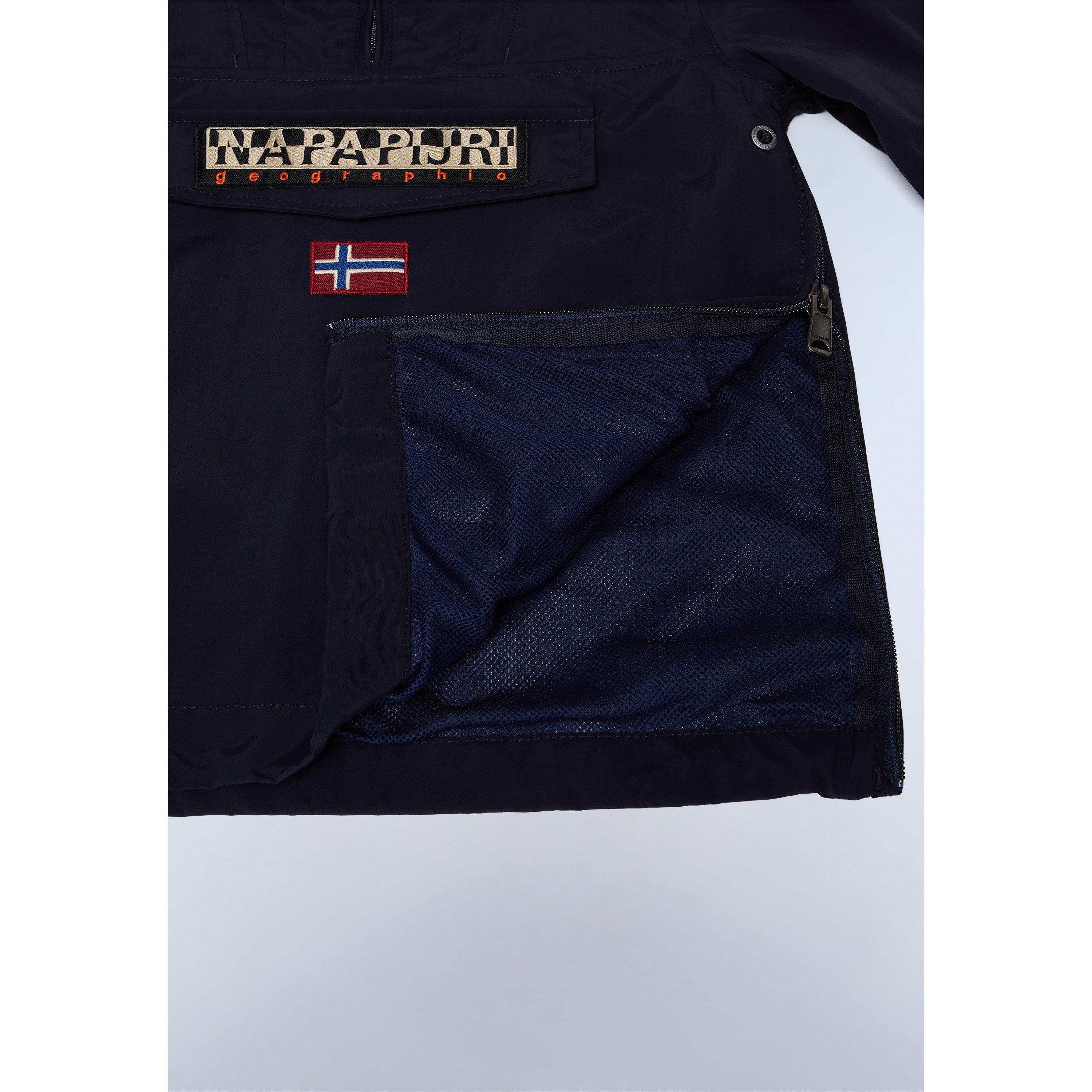 Blue Marine 176 - Napapijri - Kids' Rainforest Stormy Weather Weather-Resistant Rain Anorak - 4