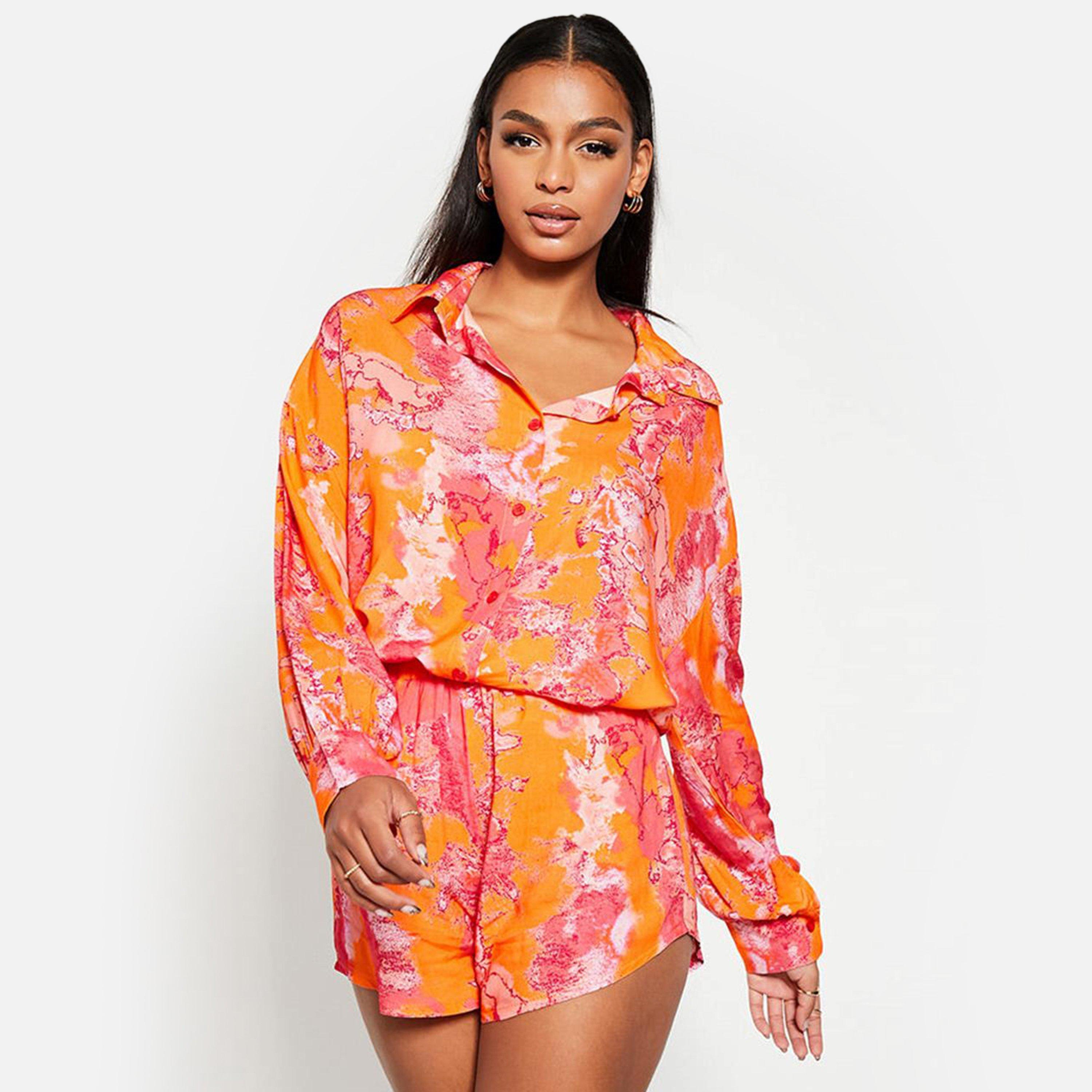 I Saw It First ISAWITFIRST Printed Floaty Shorts