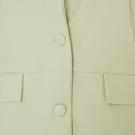 Vert - page de retours en ligne - ISAWITFIRST Oversized Blazer With Front Pockets - 4