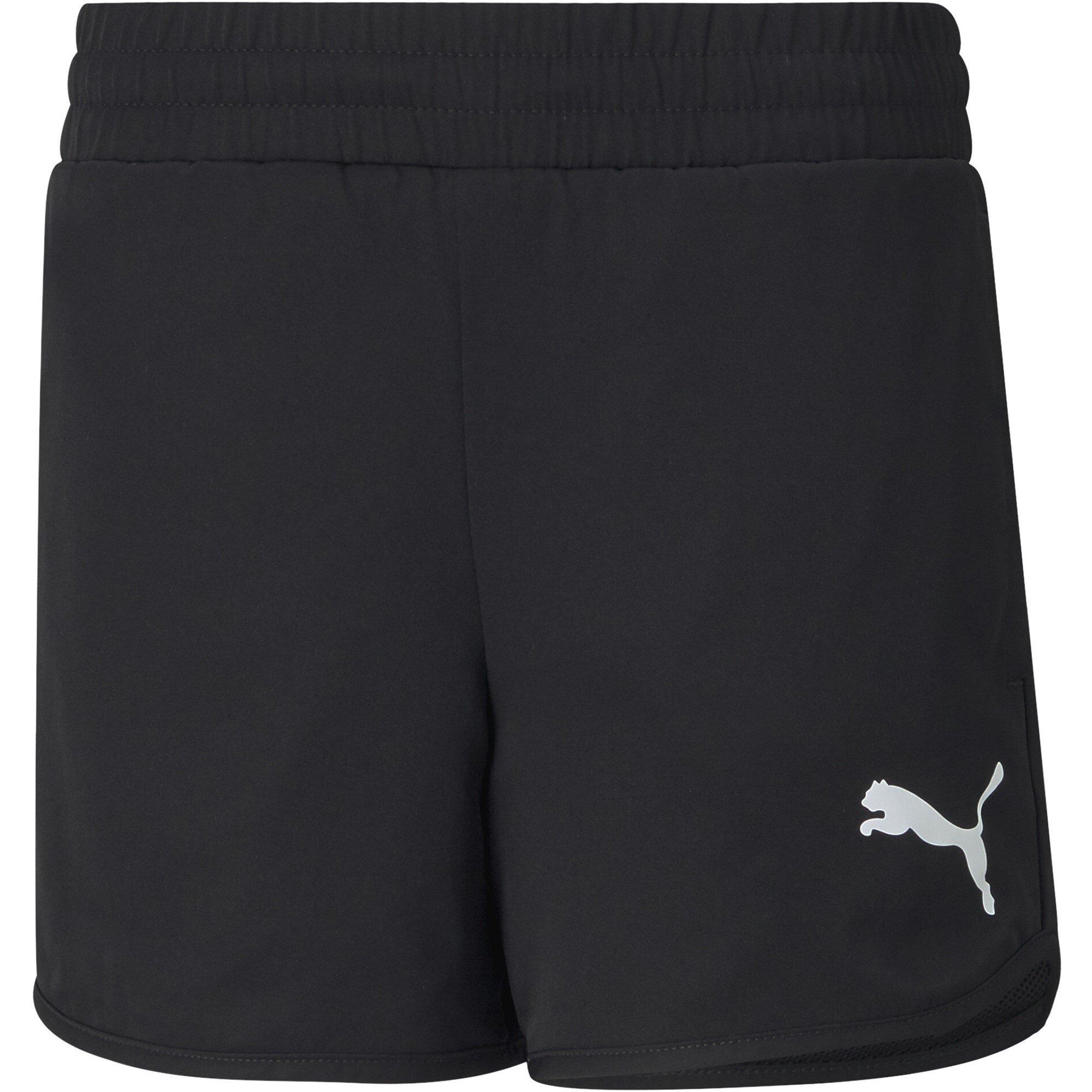 Black - Puma - Woven Shorts Girls - 1