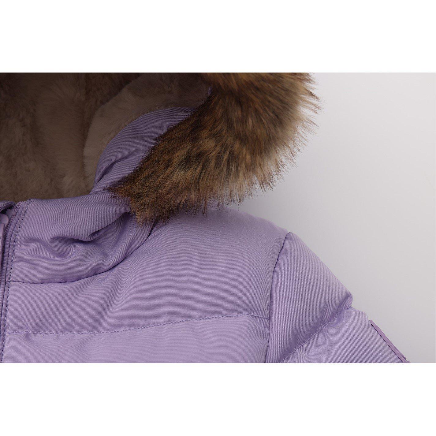 Lila - SoulCal - Girls 2 Zip Bubble Jacket - 4