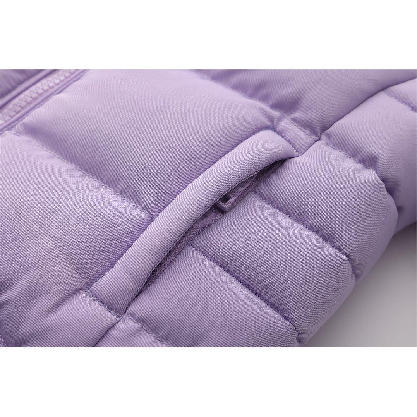 Lila - SoulCal - Girls 2 Zip Bubble Jacket - 6