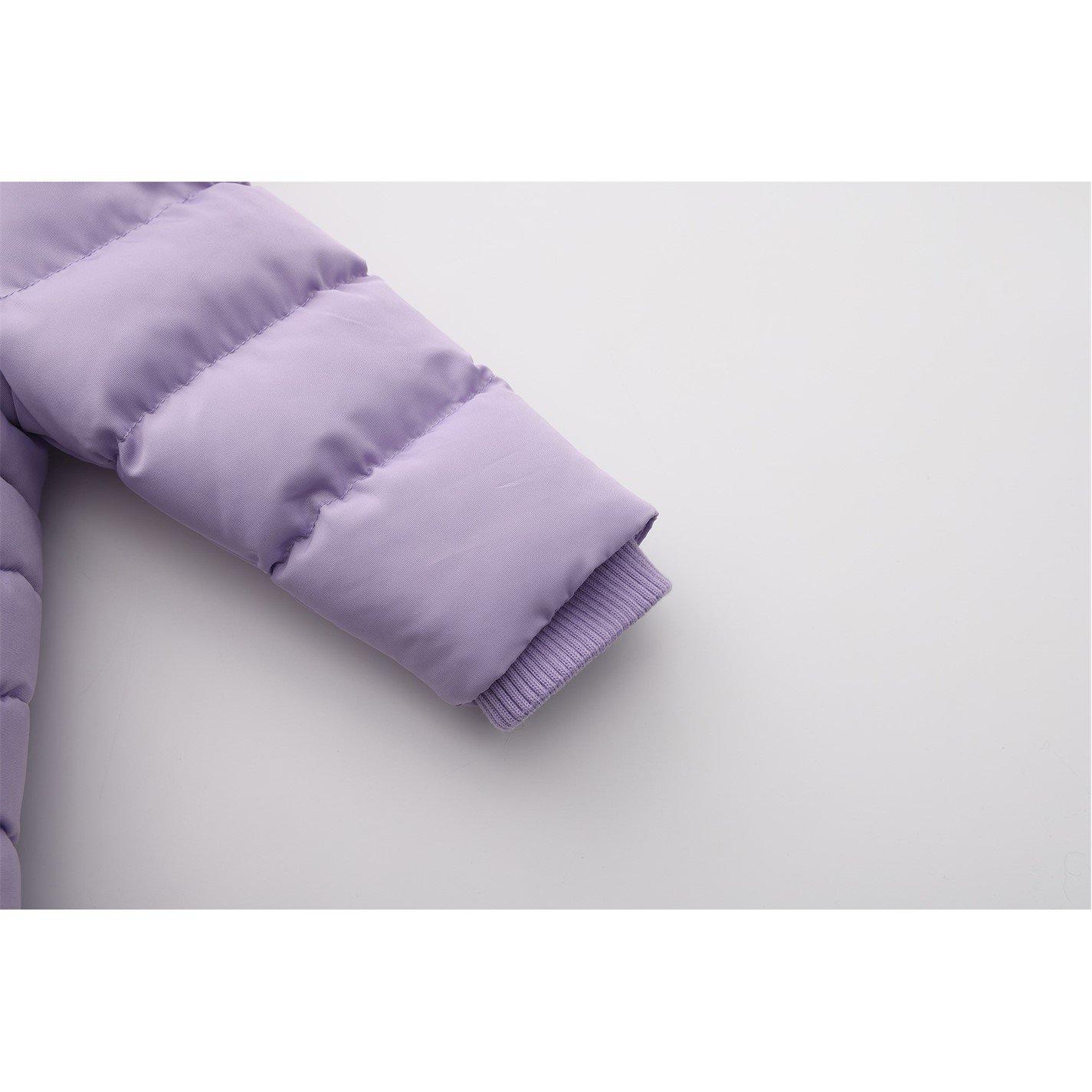 Lila - SoulCal - Girls 2 Zip Bubble Jacket - 8