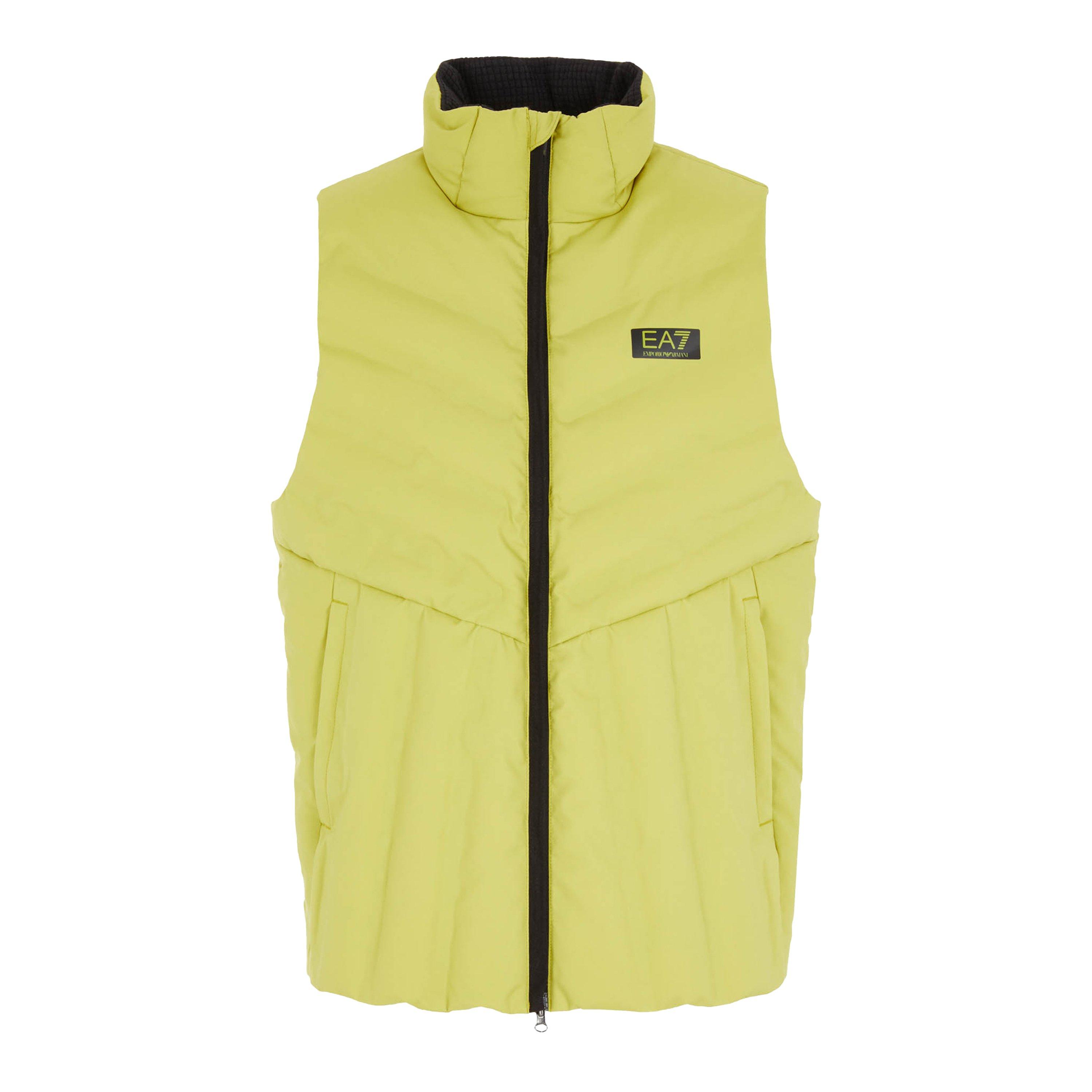 Yellow 1811 - EA7 - Men's  Funnel Neck Lightweight Gilet - 2