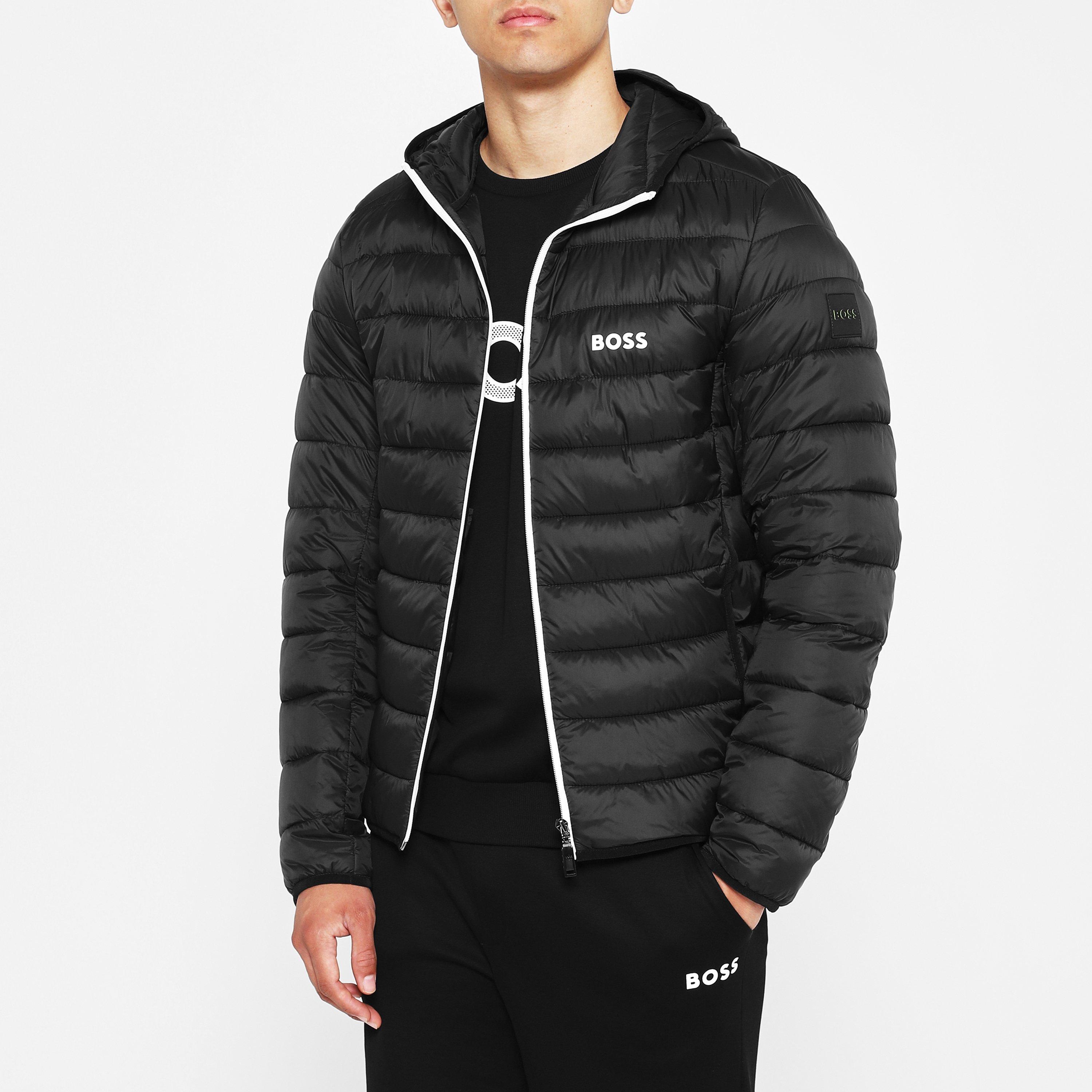 Boss mens puffer jacket on sale