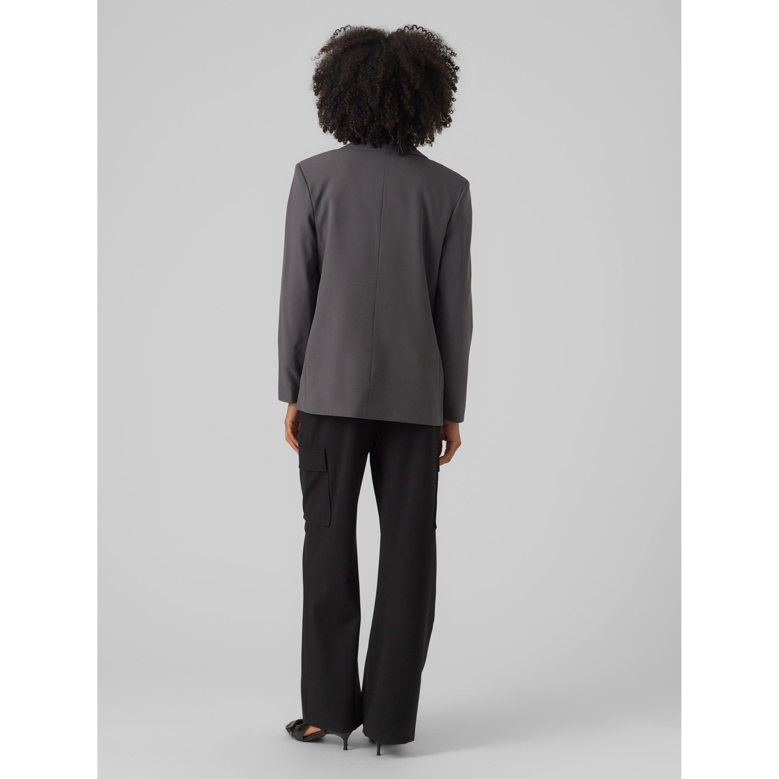 Grigio a righe sottili - Vero Moda - Women's Long-Sleeve Blazer - 3