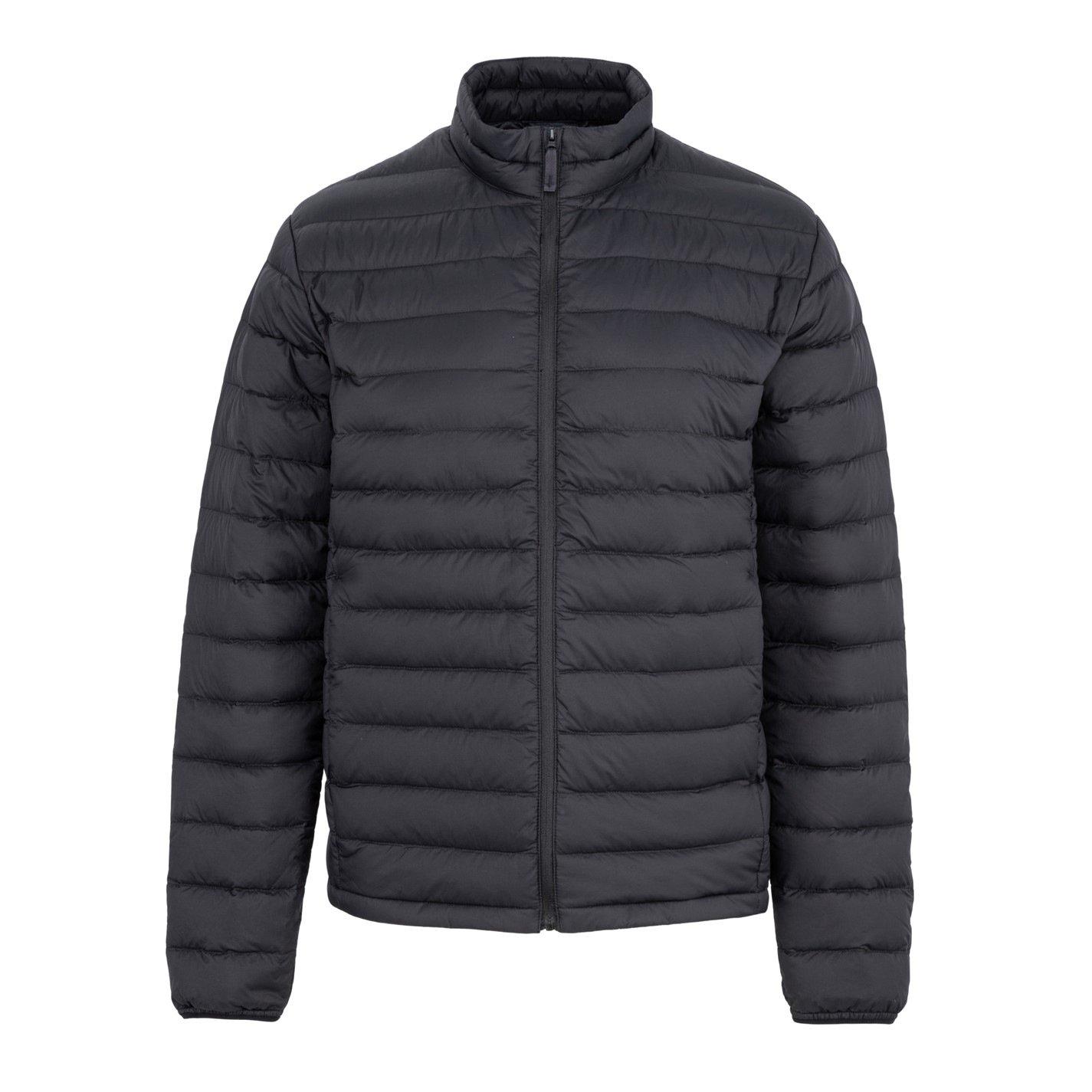Black - Firetrap - Women's Packable Water-Repellent Down Long Sleeve Short Puffer Jacket - 1