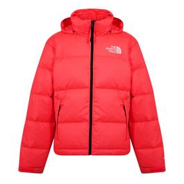 The North Face Hooded Nuptse Puffer Jacket