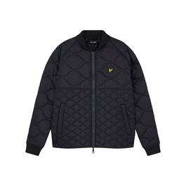 Lyle and Scott Quilted Bomber Jacket