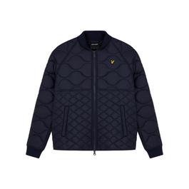 Lyle and Scott Quilted Bomber Jacket