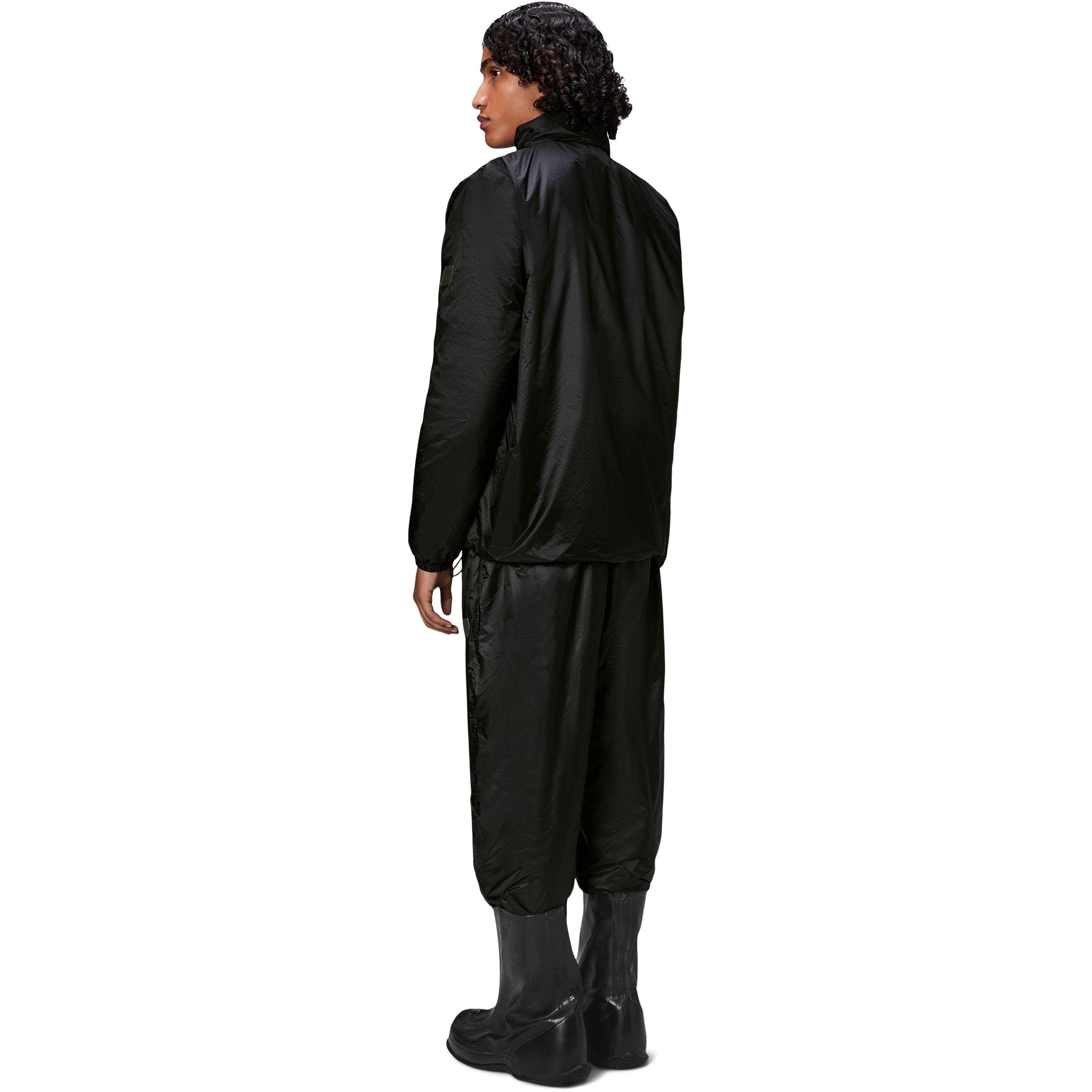 Black-01 - Rains - Men's Kauto Insulated Waterproof Long Sleeve Softshell Jacket - 2