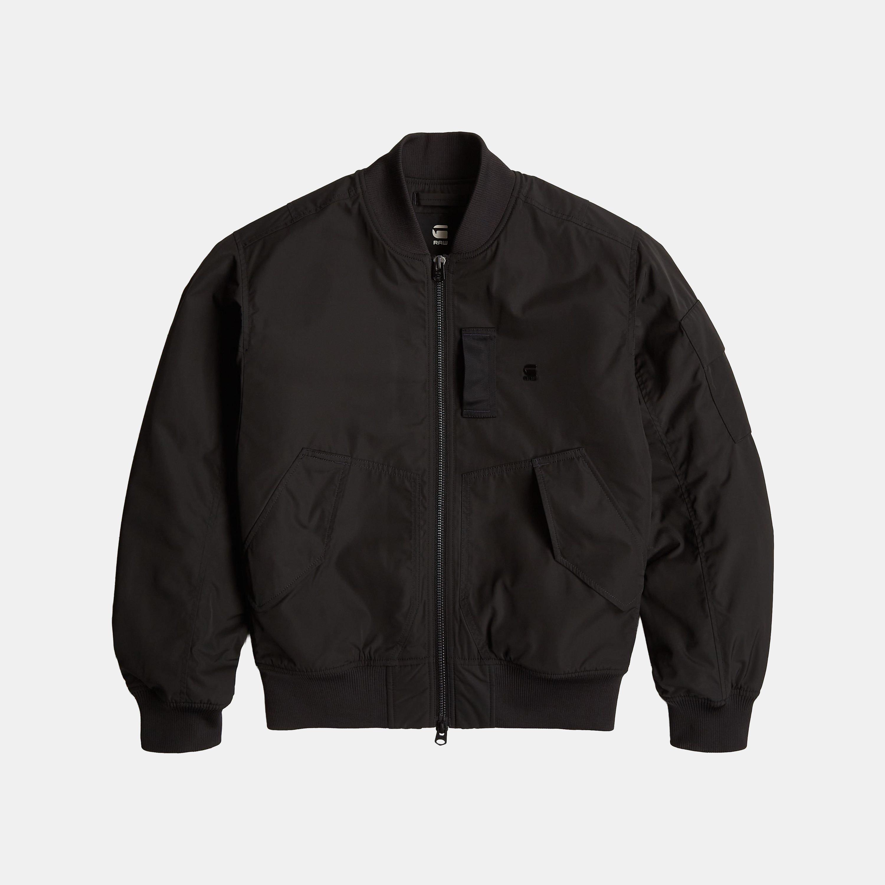 Neo Black - G Star - Men's Flight Military-Inspired Bomber Jacket - 1