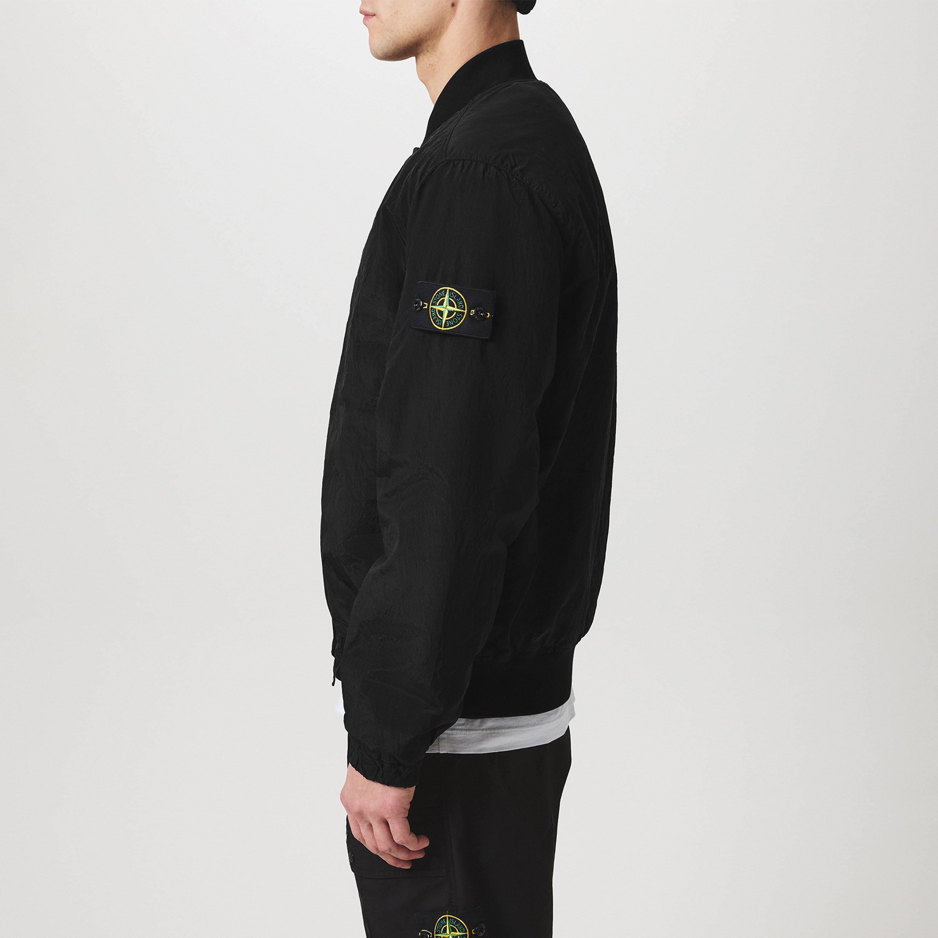 Black V0029 - Stone Island - Regenerated Softshell Jacket - 2