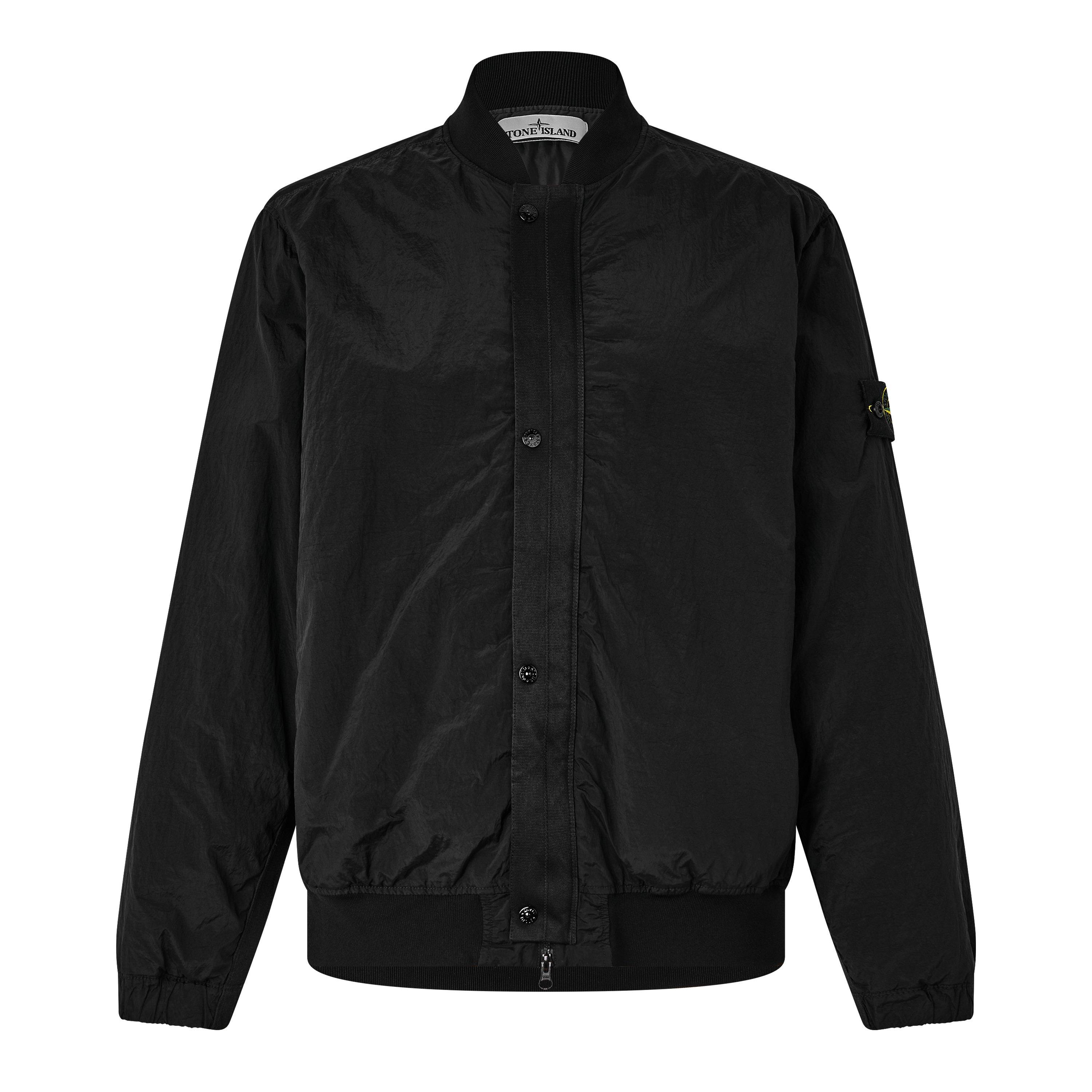 Black V0029 - Stone Island - Regenerated Softshell Jacket - 5