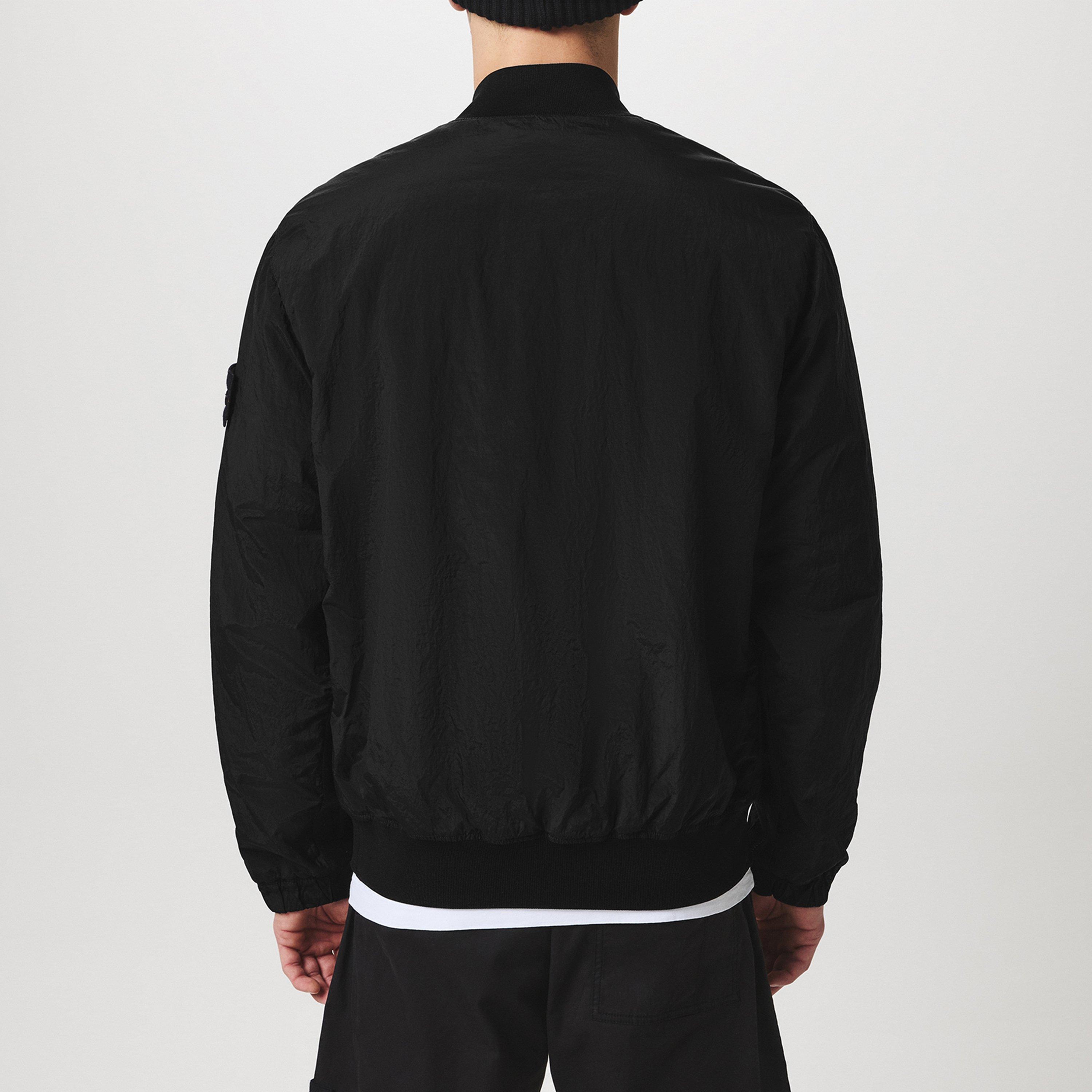 Black V0029 - Stone Island - Regenerated Softshell Jacket - 3