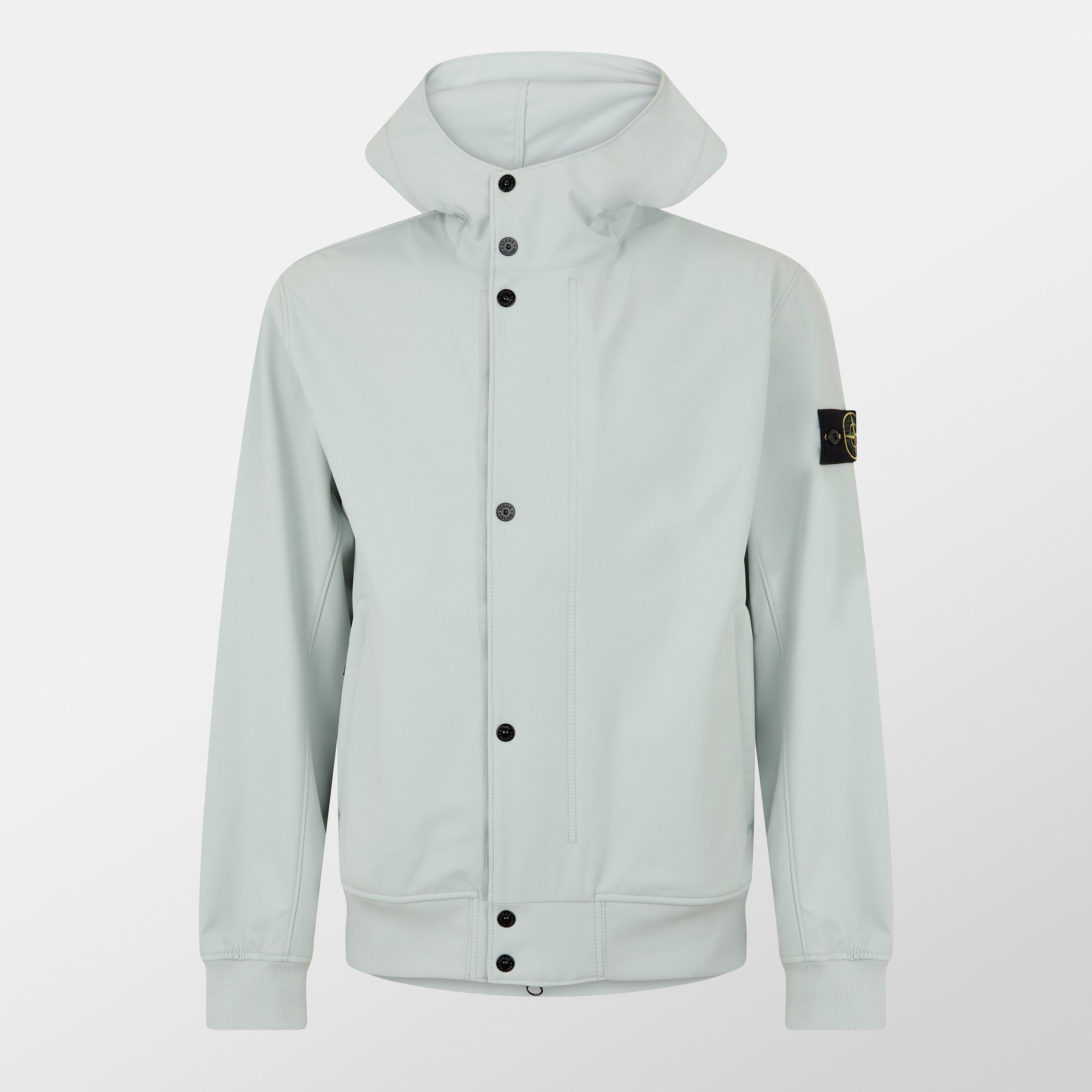 Cielo V0041 - Stone Island - Men's Hooded Long Sleeve Softshell Jacket - 1