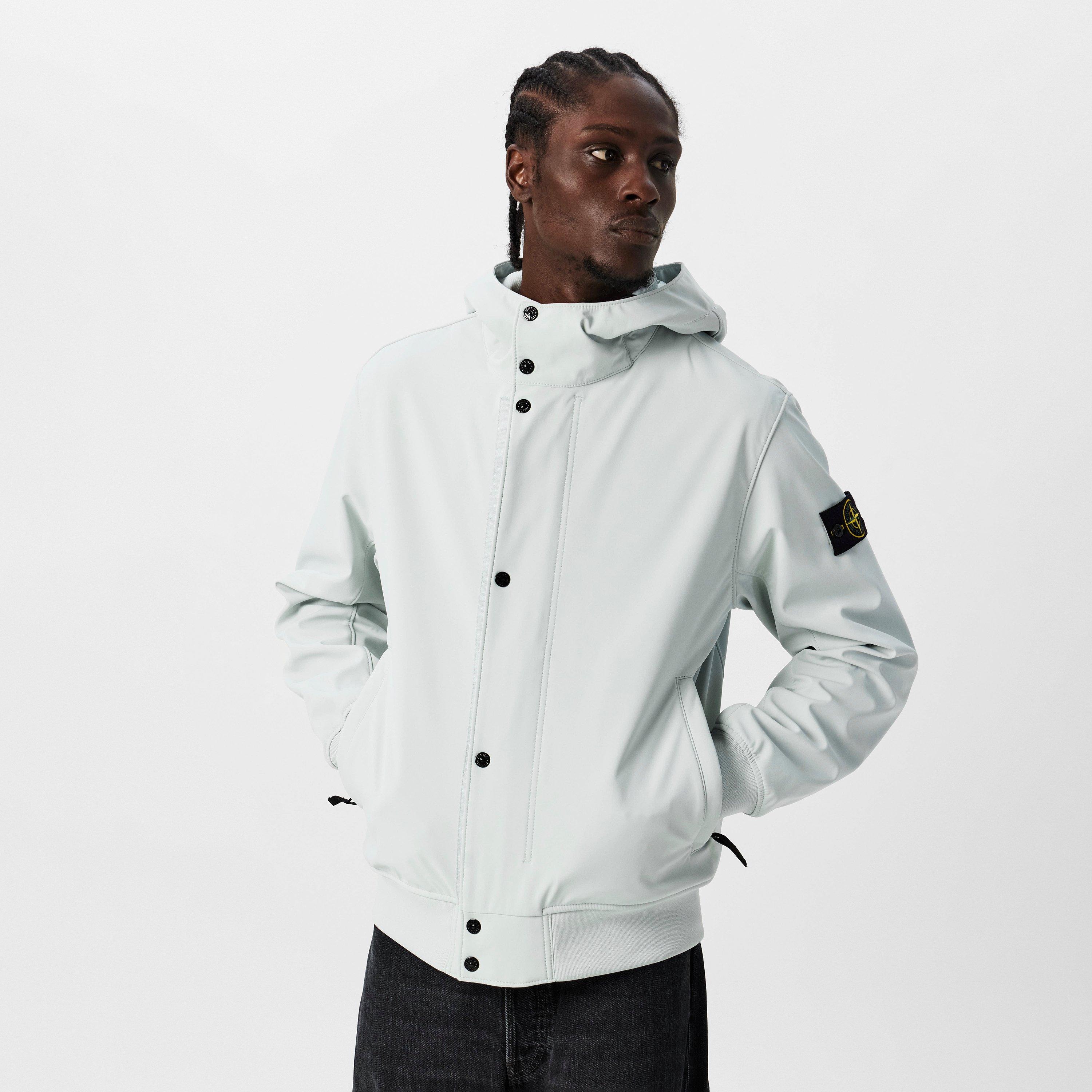 Cielo V0041 - Stone Island - Men's Hooded Long Sleeve Softshell Jacket - 3