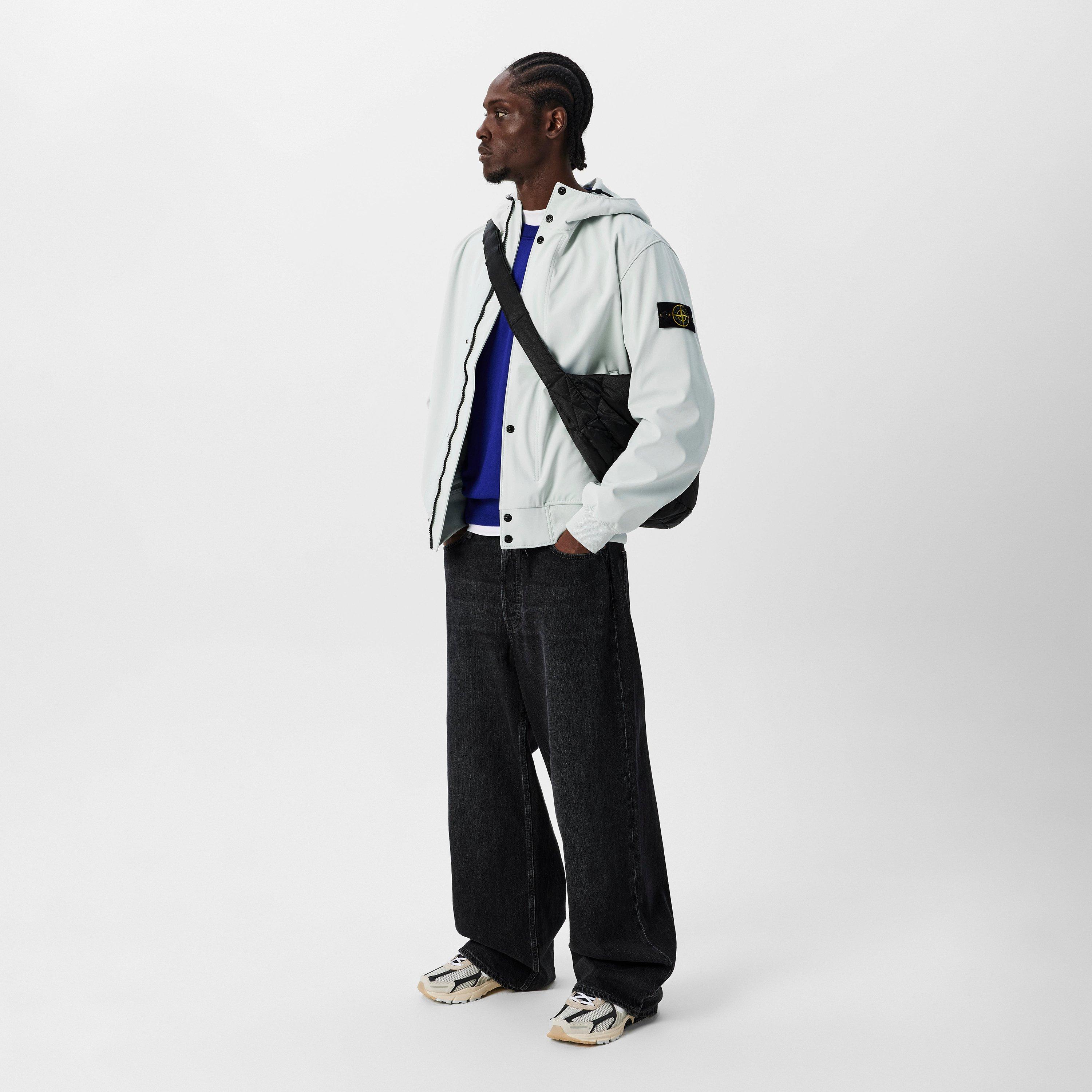 Cielo V0041 - Stone Island - Men's Hooded Long Sleeve Softshell Jacket - 6