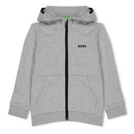 Boss Logo Zip Hoodie