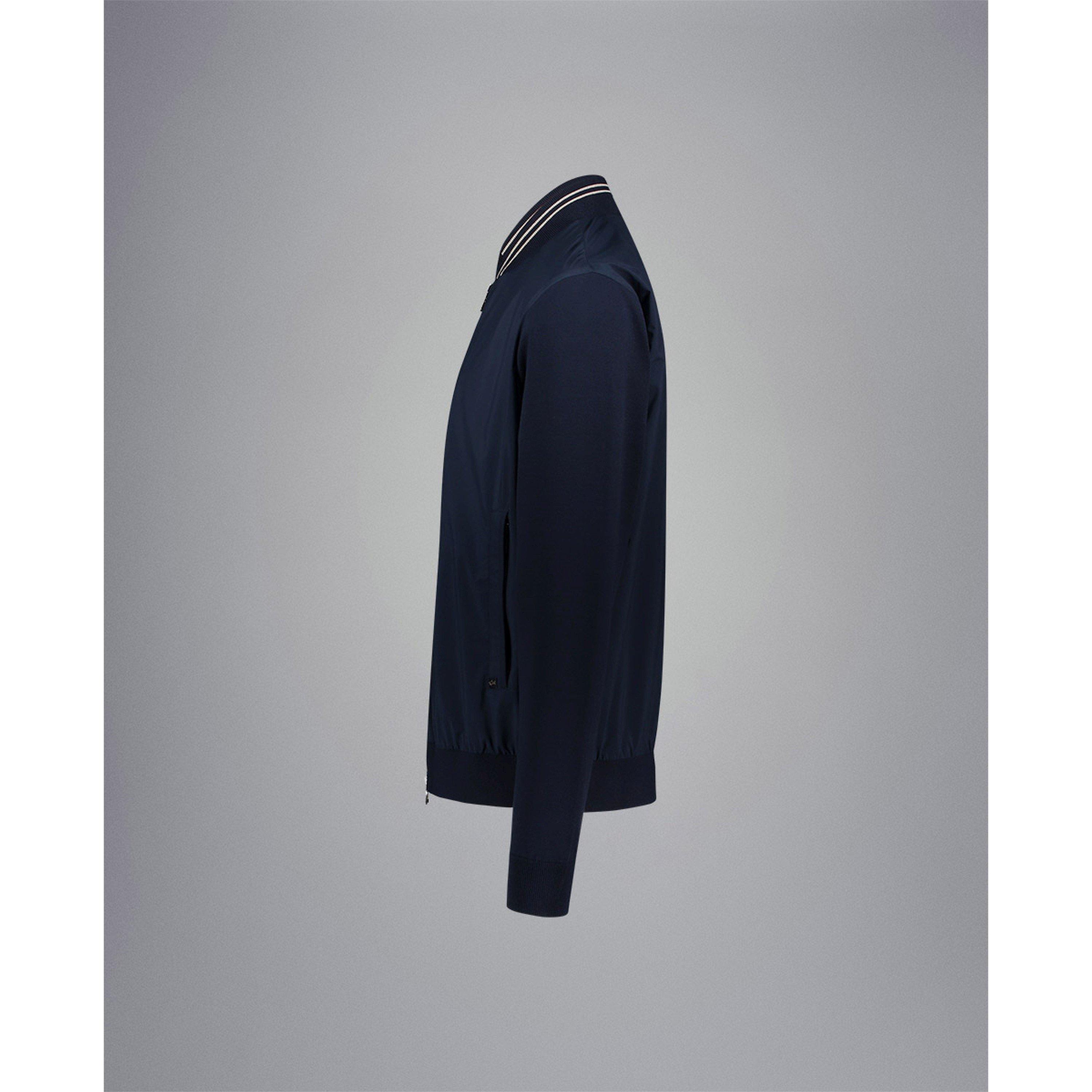 Azul - Paul And Shark - Men's Typhoon Wind and Water Resistant Softshell Jacket - 3