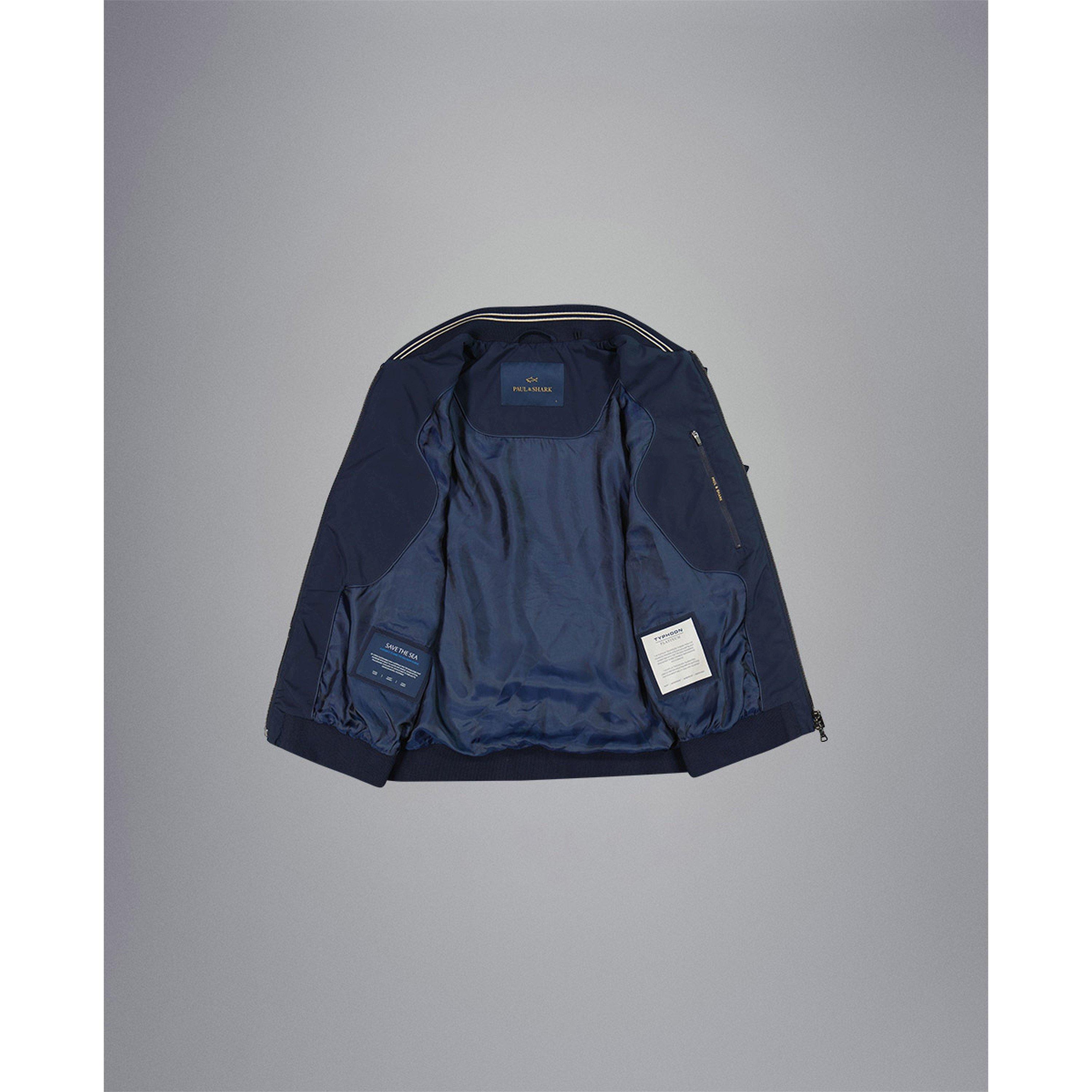 Azul - Paul And Shark - Men's Typhoon Wind and Water Resistant Softshell Jacket - 5