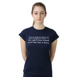 HY Equestrian HY Equestrian Diamonds T-Shirt Juniors