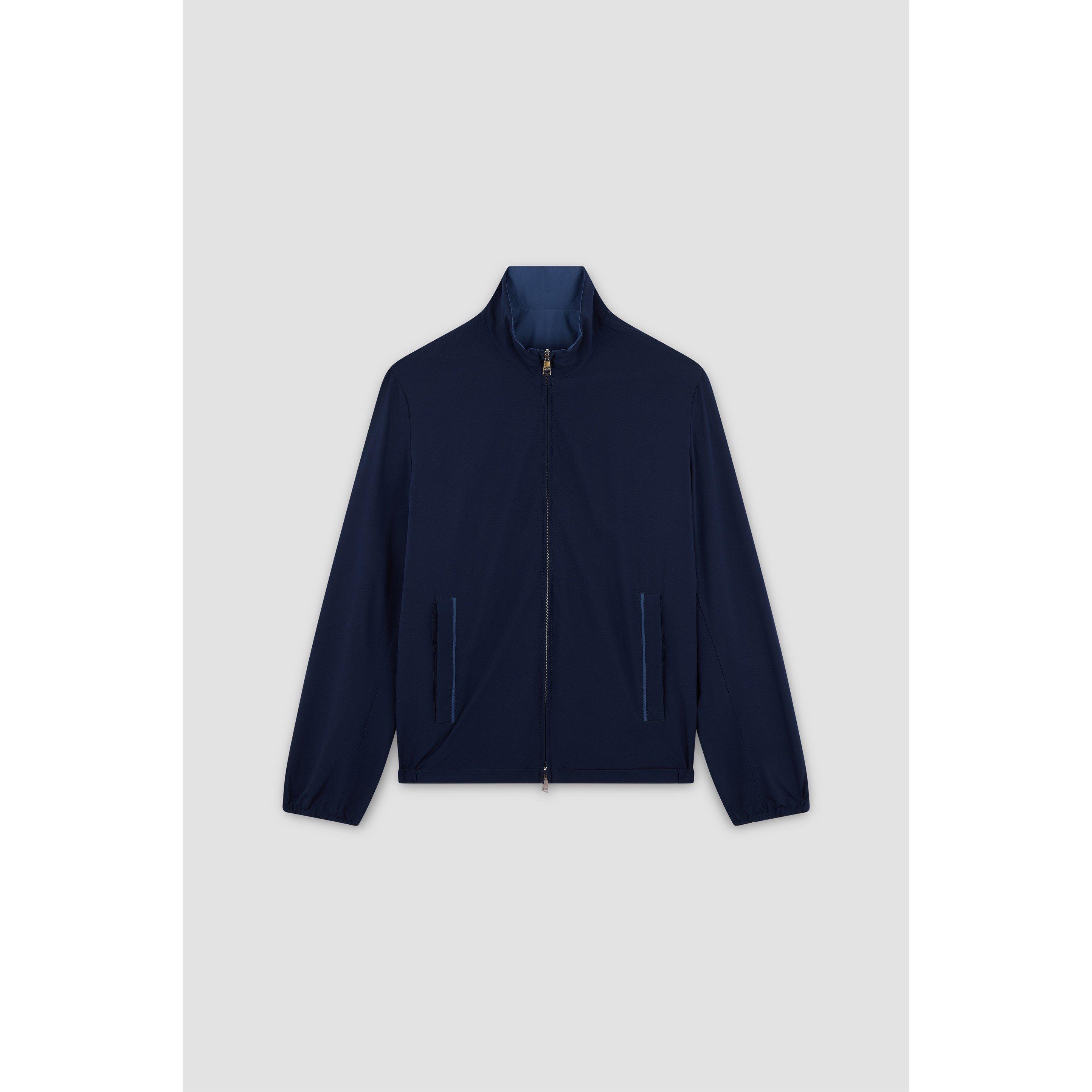 Blue Dark Denim - Paul And Shark - Men's Reversible Weather-Resistant Softshell Jacket - 1