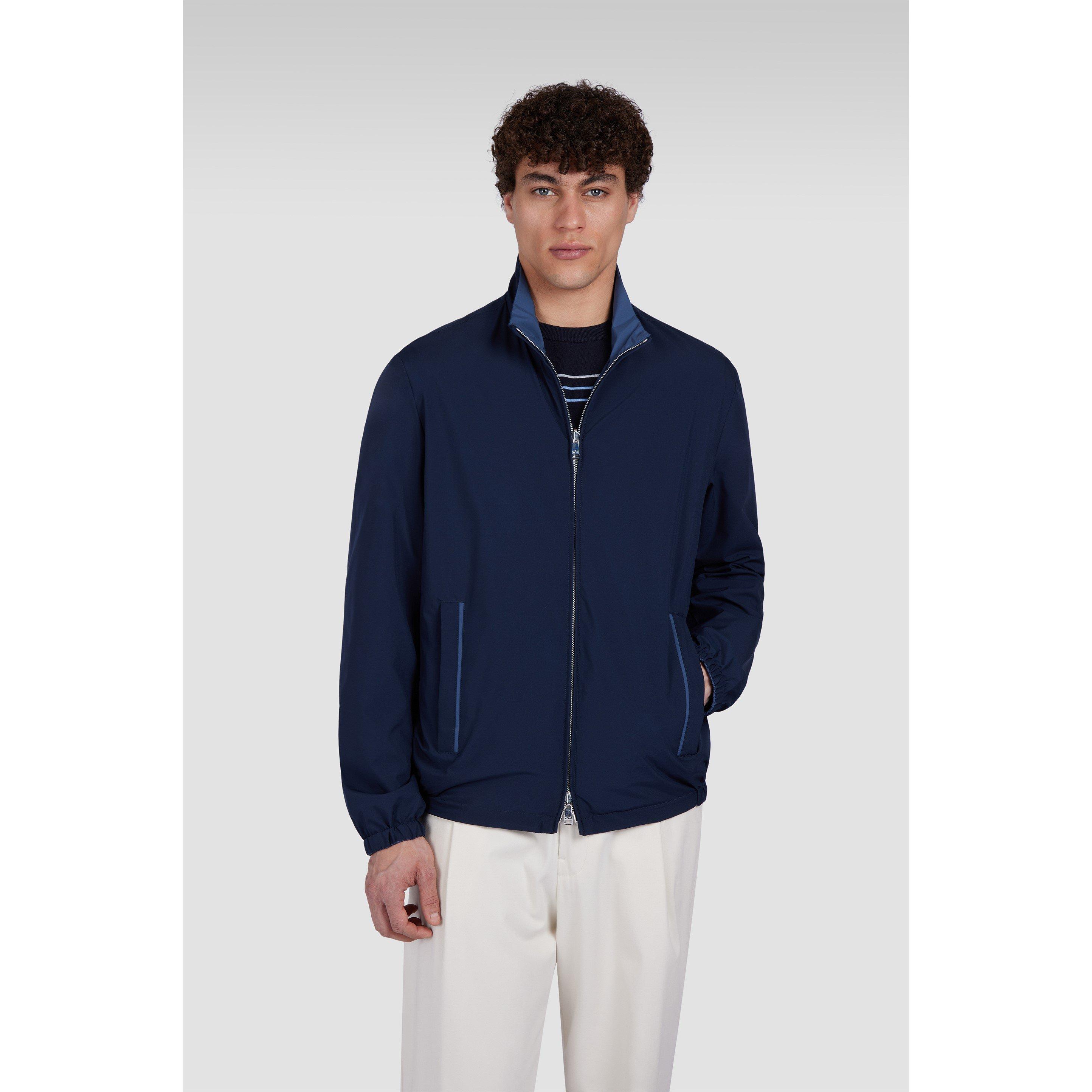 Blue Dark Denim - Paul And Shark - Men's Reversible Softshell Jacket - 3