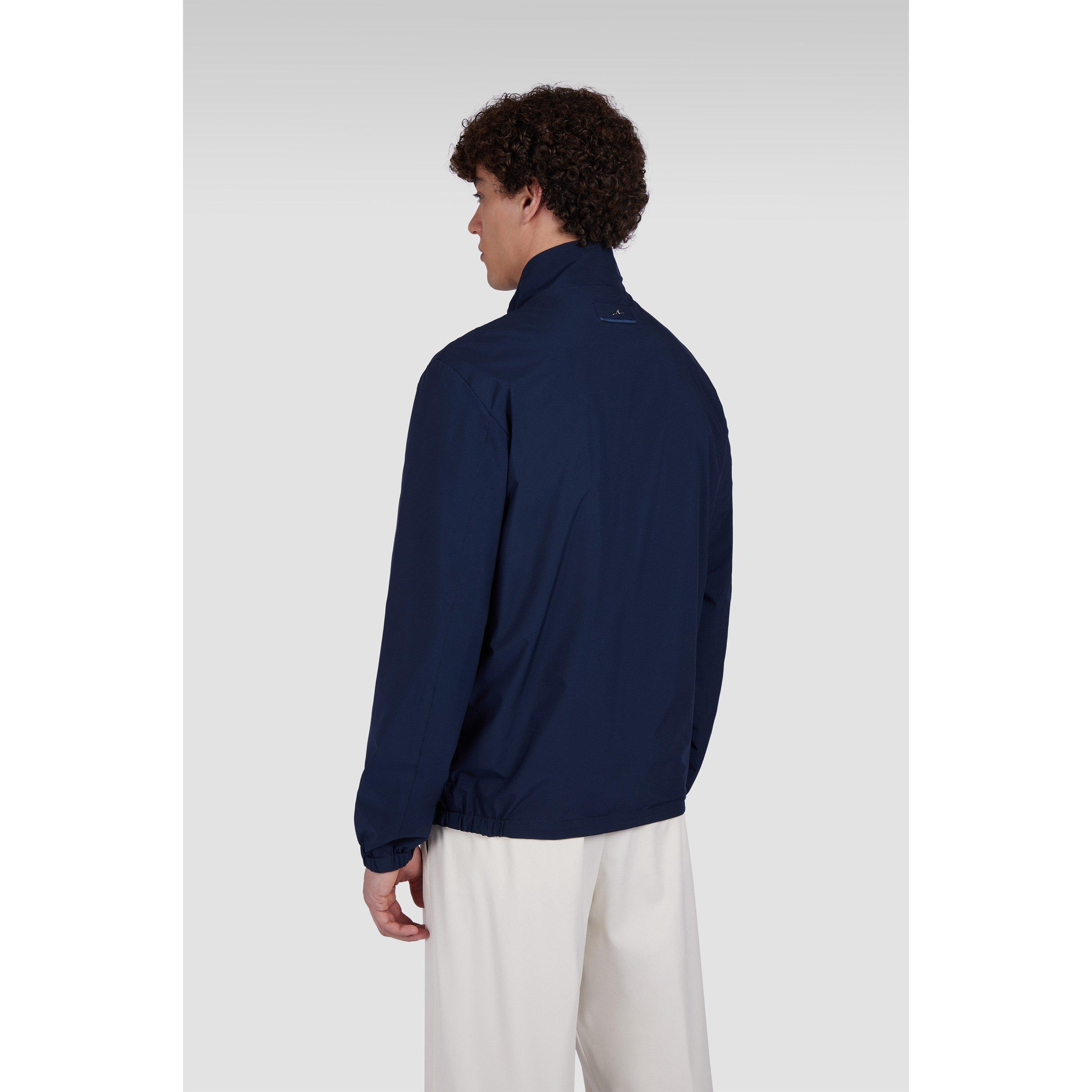 Blue Dark Denim - Paul And Shark - Men's Reversible Softshell Jacket - 4