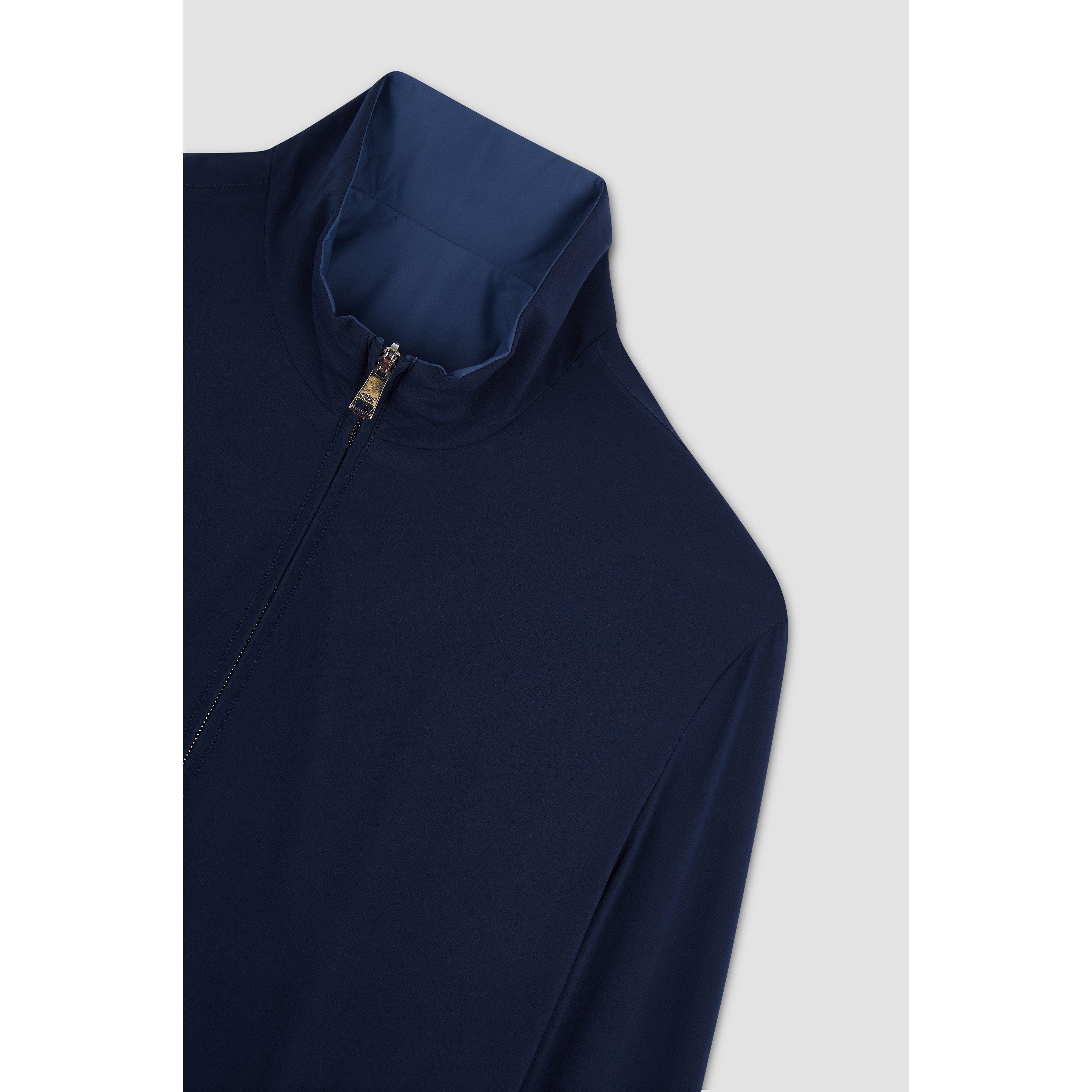 Blue Dark Denim - Paul And Shark - Men's Reversible Softshell Jacket - 5