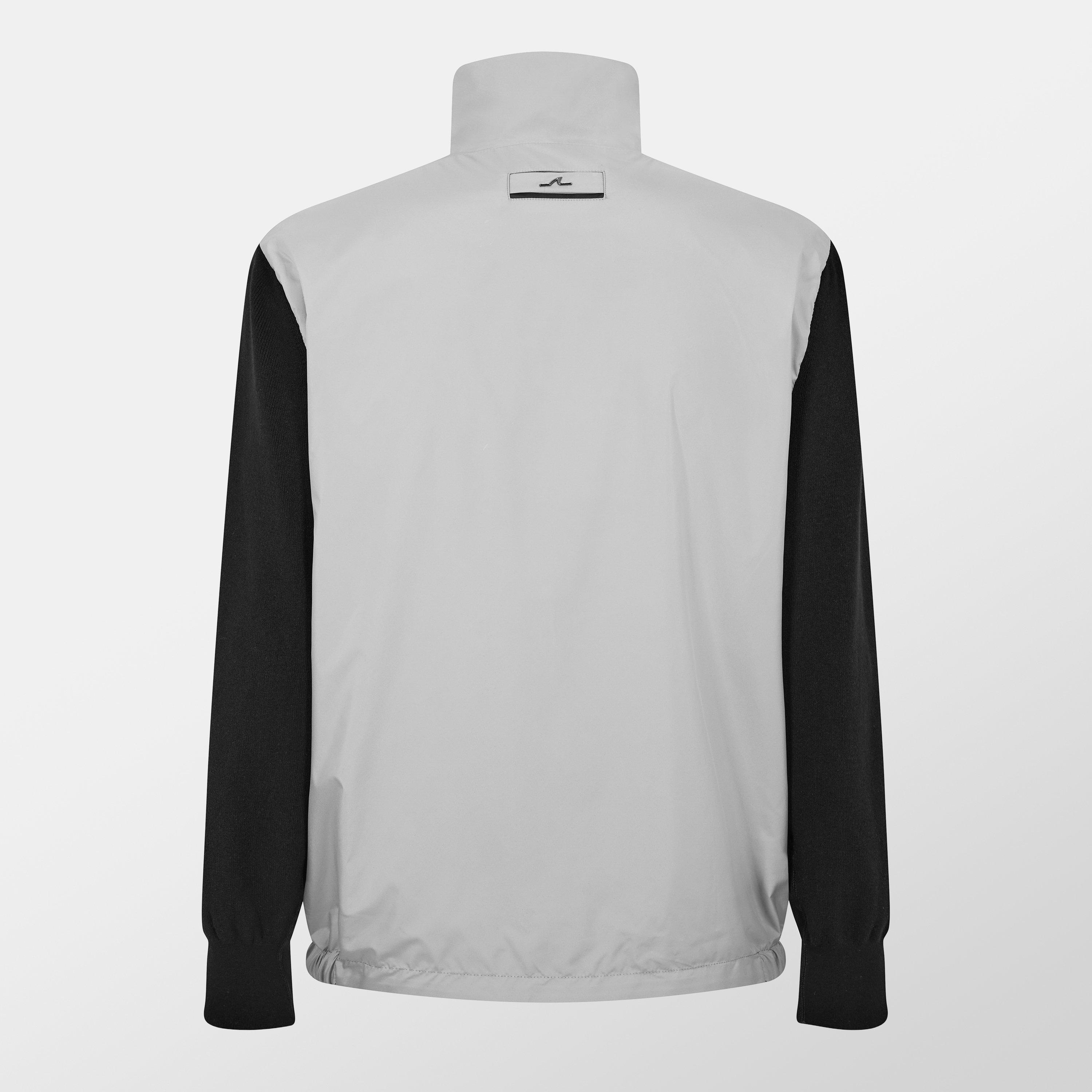 Black/Gry - Paul And Shark - Men's Reversible Weather Resistant Softshell Jacket - 2