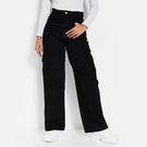 Negro - I Saw It First - ISAWITFIRST Pocket Cargo Jeans - 4