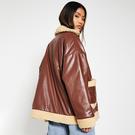 Chocolat - Jil Sander contrast drawstring hoodie - Chanel Pre-Owned 2004 geometric detailing tweed jacket were - 3
