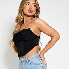 I Saw It First Satin Chain Detail Corset