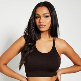 Dream Pullover Schwarz ISAWITFIRST Seamless Contrast Active Sports Bra