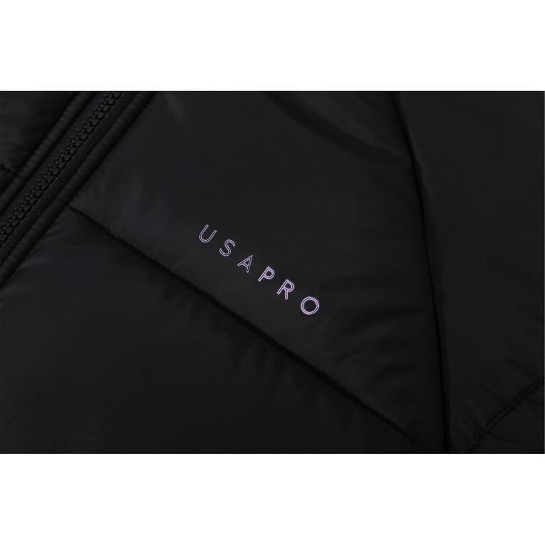 Noir/Lavande - USA Pro - Bubble Coat Jn34 - 4