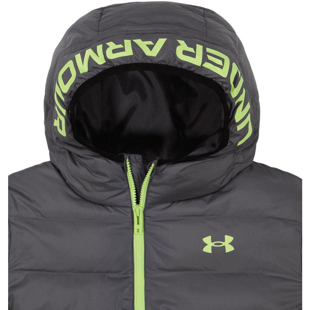 BlackCastleRock - Under Armour - Pronto Hooded Long Sleeve Puffer Jacket - 2