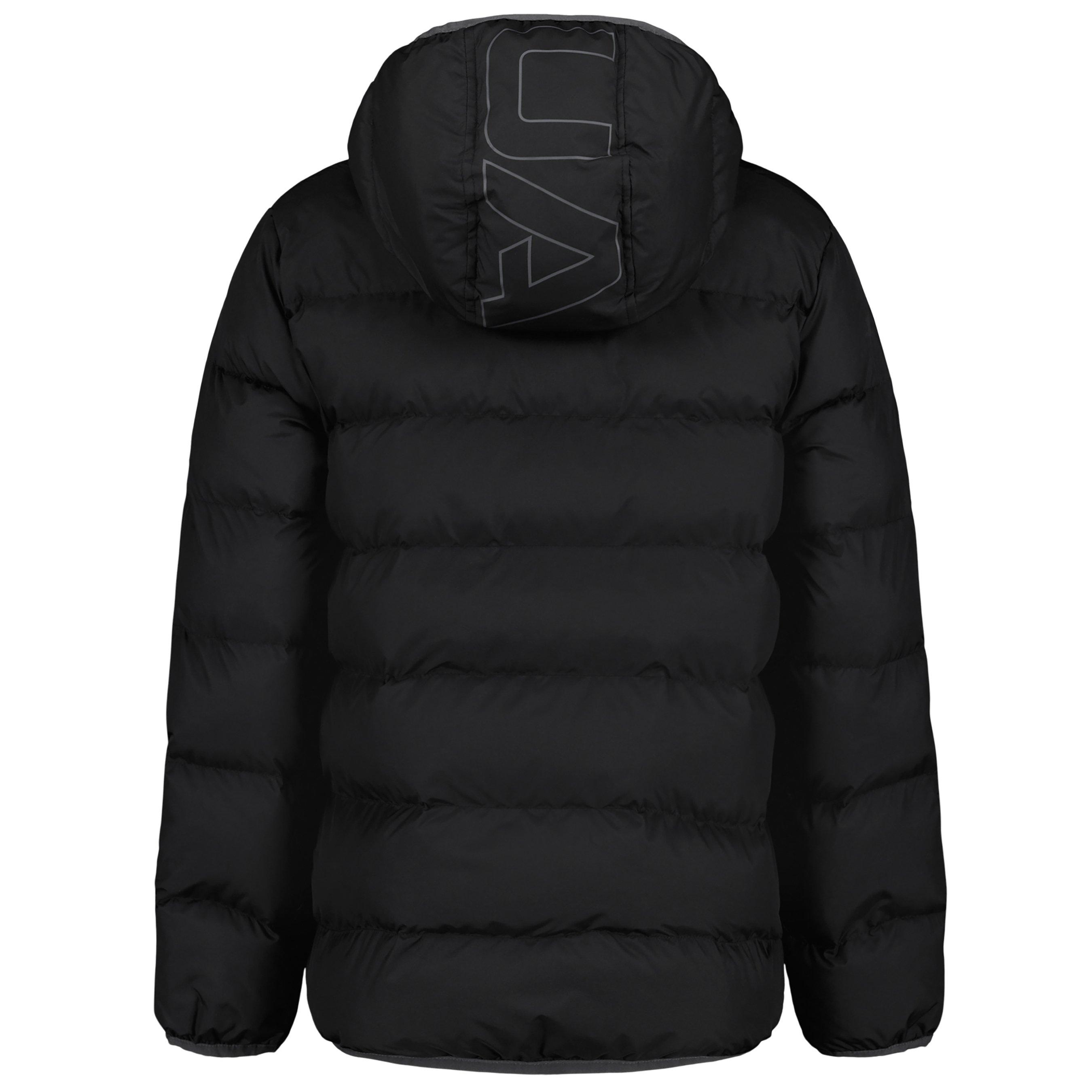 Schwarz/Schwarz - Under Armour - Kids'  Pronto Hooded Long Sleeve Puffer Jacket - 2
