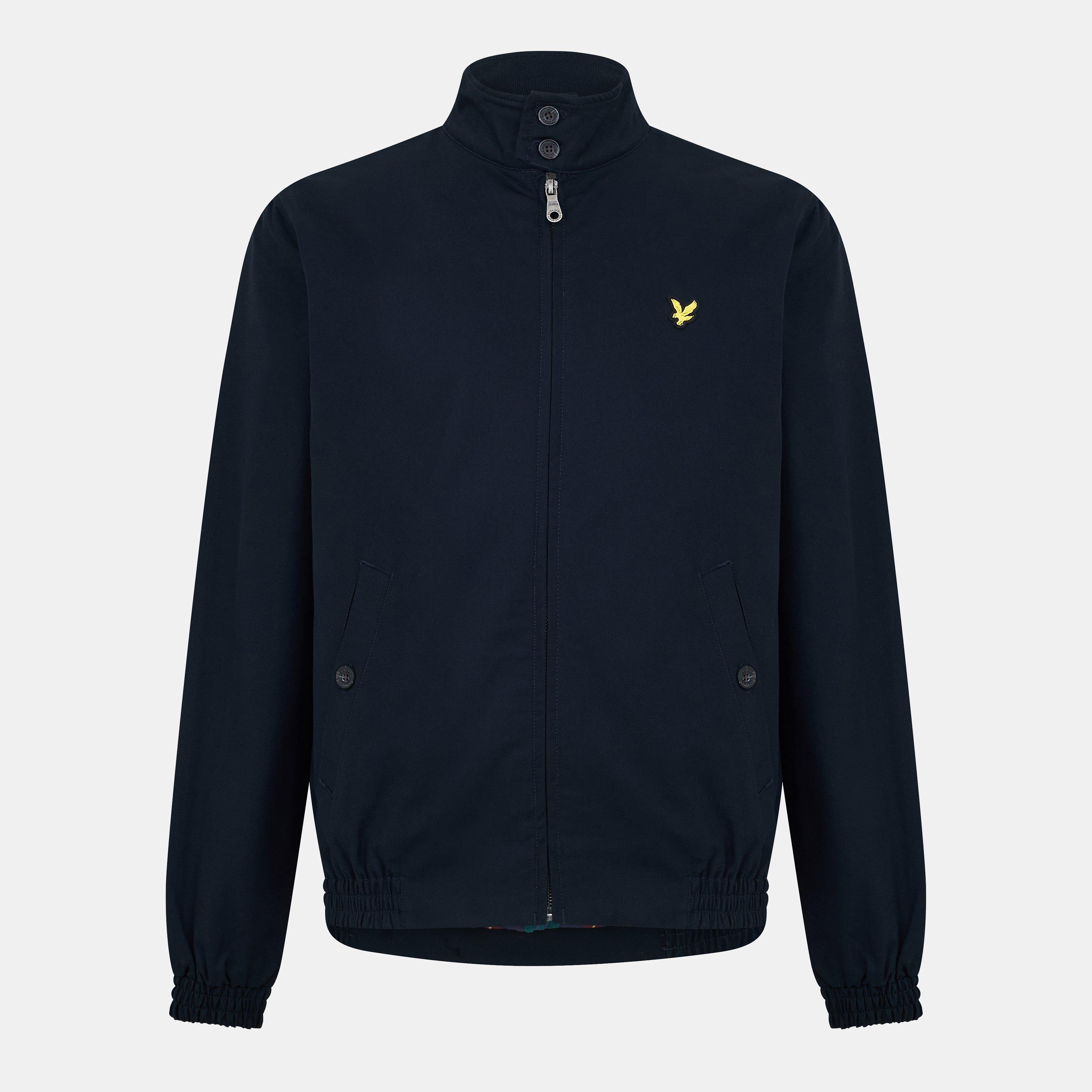 Navy Z271 - Lyle and Scott - Men's Long Sleeve Zip Harrington Jacket - 1