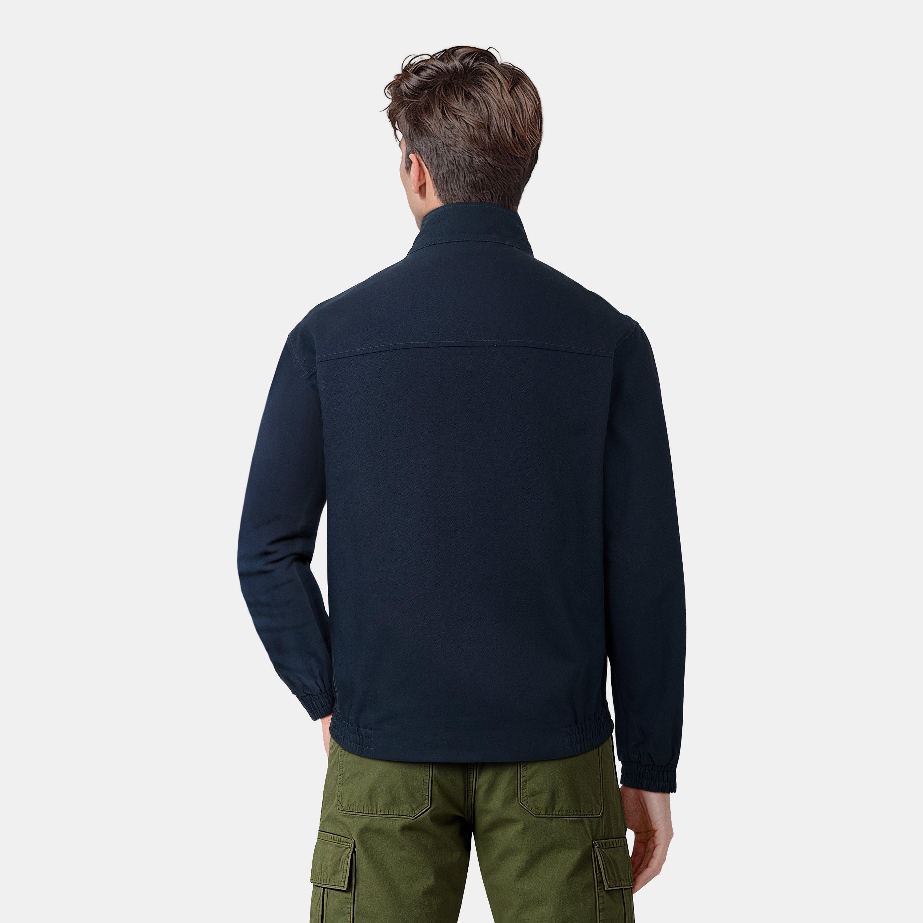 Navy Z271 - Lyle and Scott - Harrington Jacket - 4