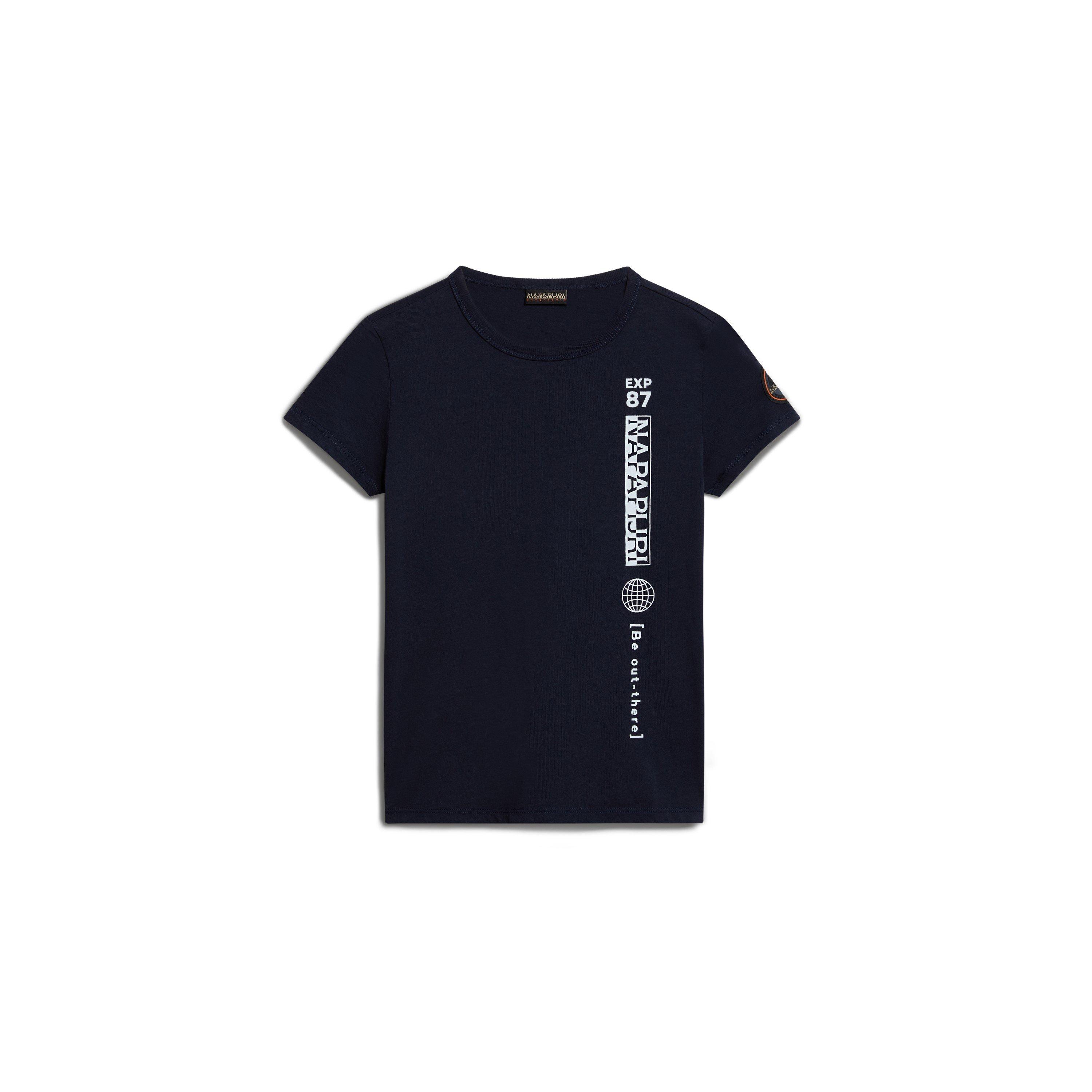 Napapijri  Kids ' Hudson T-Shirt - Navy 176 - 16Y
