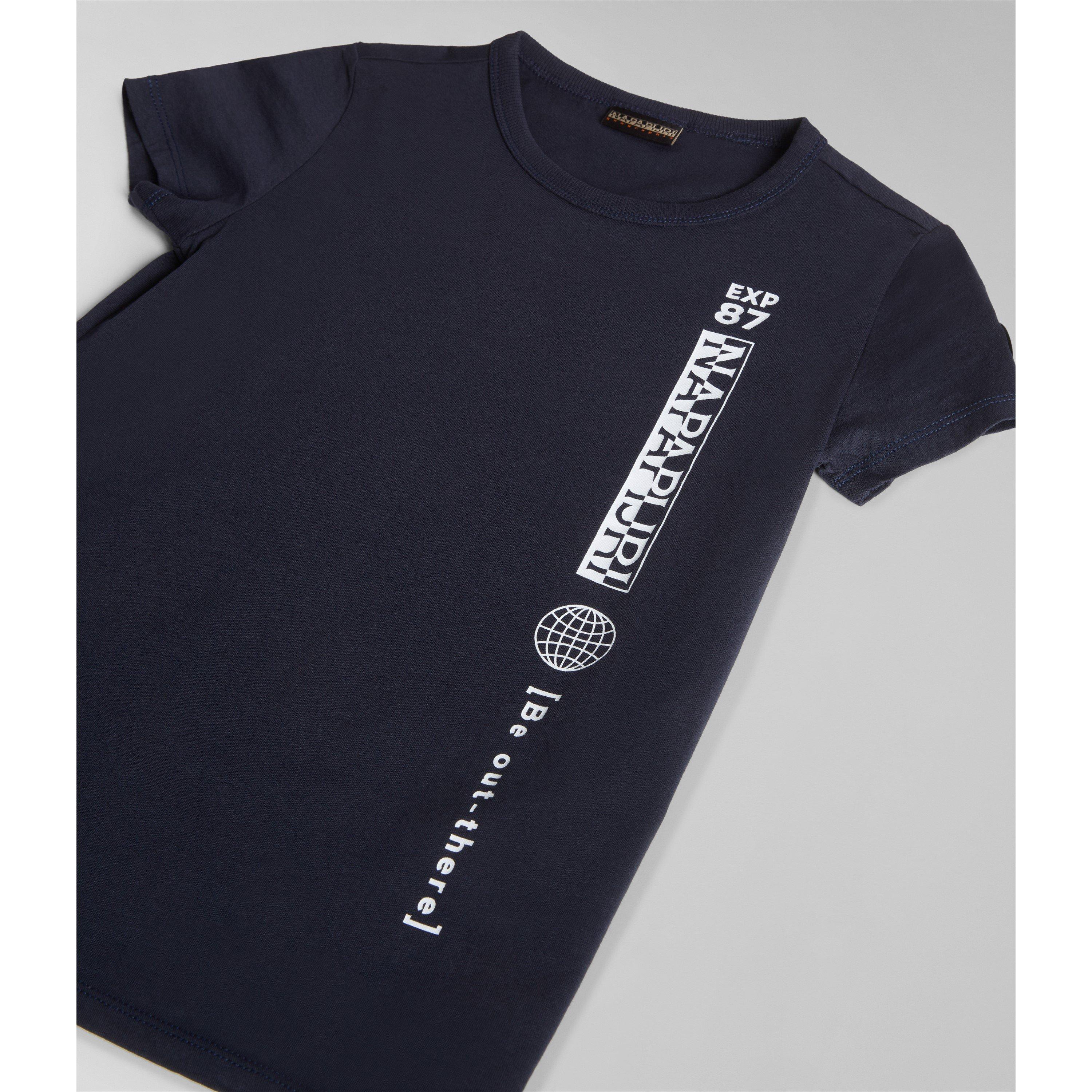 Navy 176 - Napapijri - Unisex Kids' Hudson T-Shirt - 2