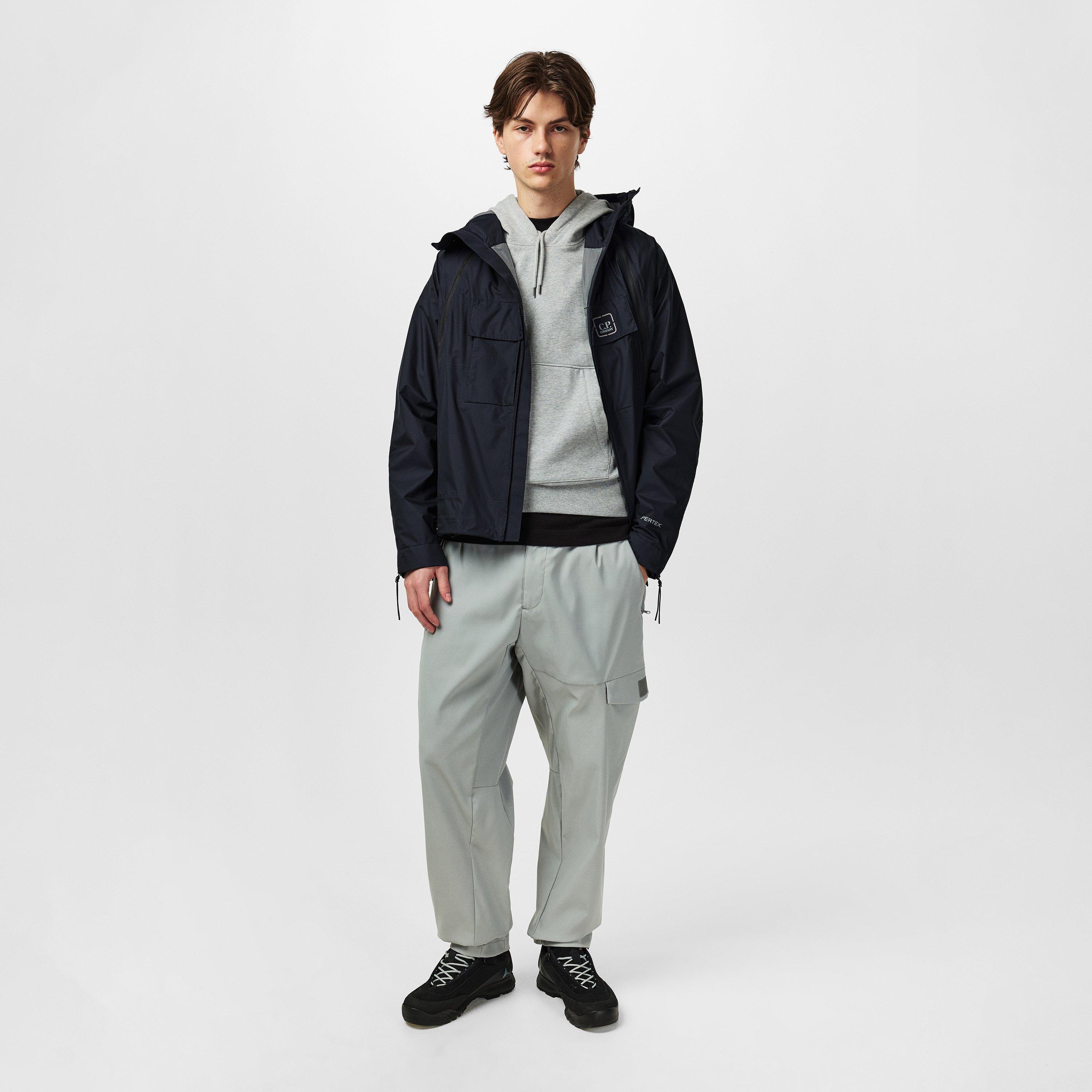 Black 999 - CP Company Metropolis - Men's Bloom Breathable Light Rain Anorak - 5