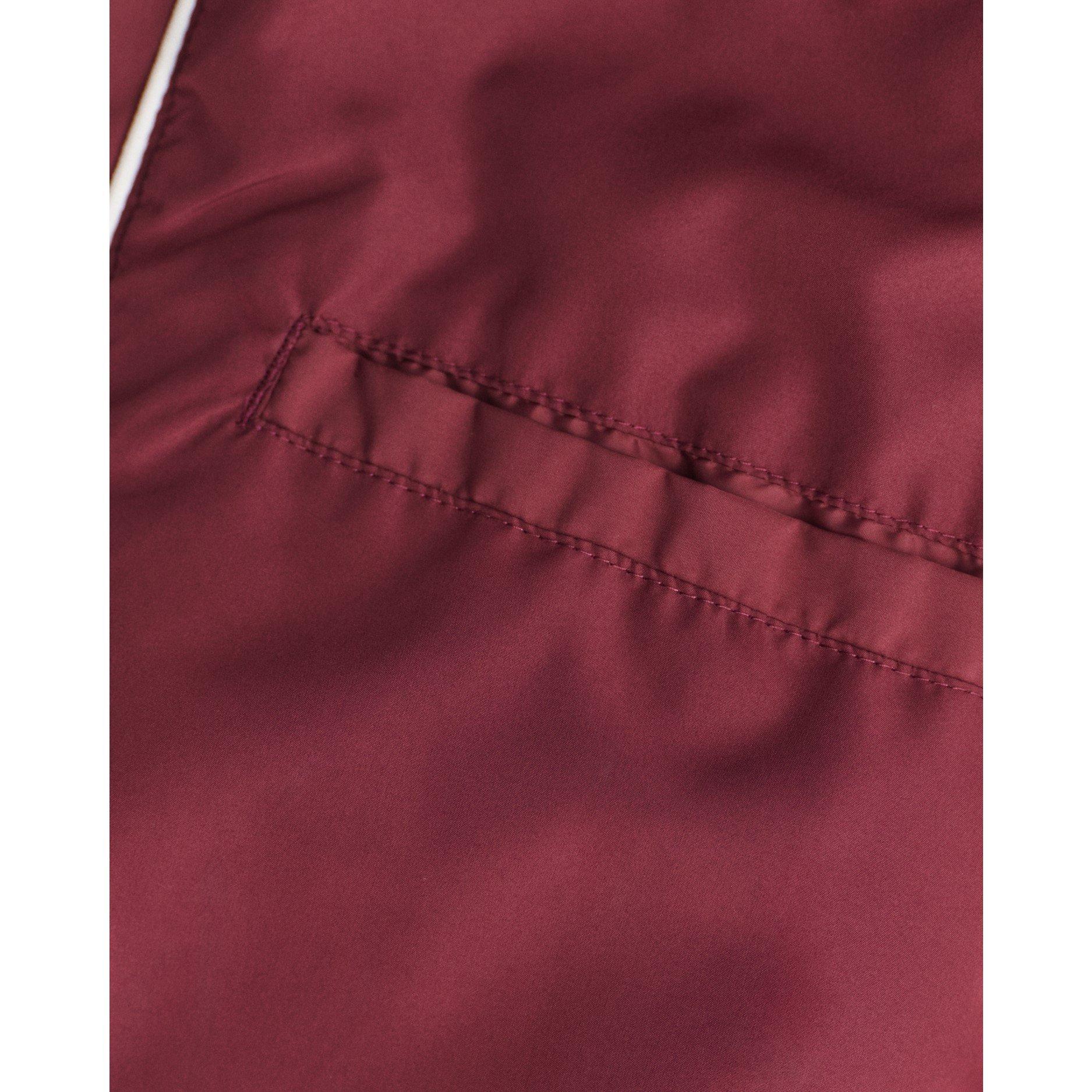 Wine Red - Gant - Men's Quilted Water-Repellent Sleeveless Gilet - 5