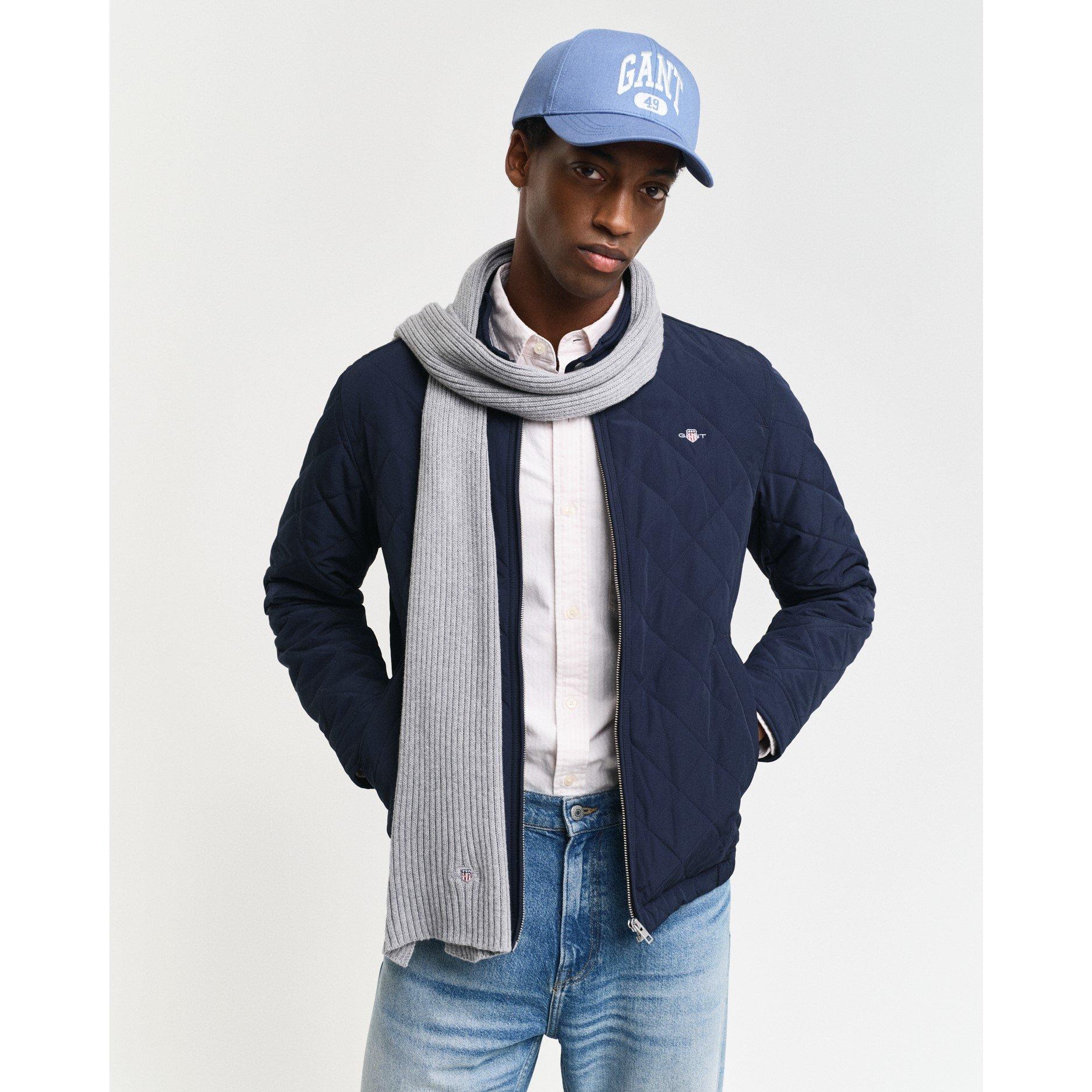 Marineblau 433 - Gant - Men's Water-Repellent Quilted Jacket - 3