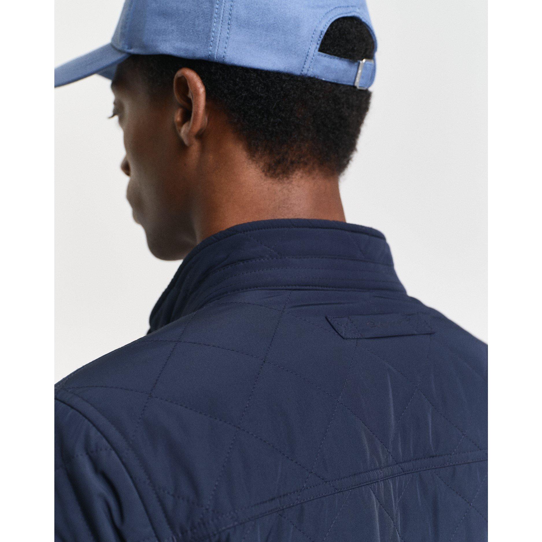 Marineblau 433 - Gant - Men's Water-Repellent Quilted Jacket - 5
