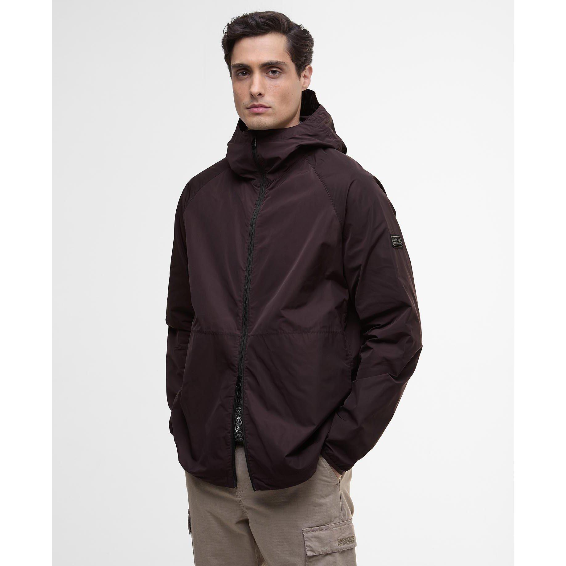 Java Red - Barbour International - Peckett Showerproof Jacket - 2