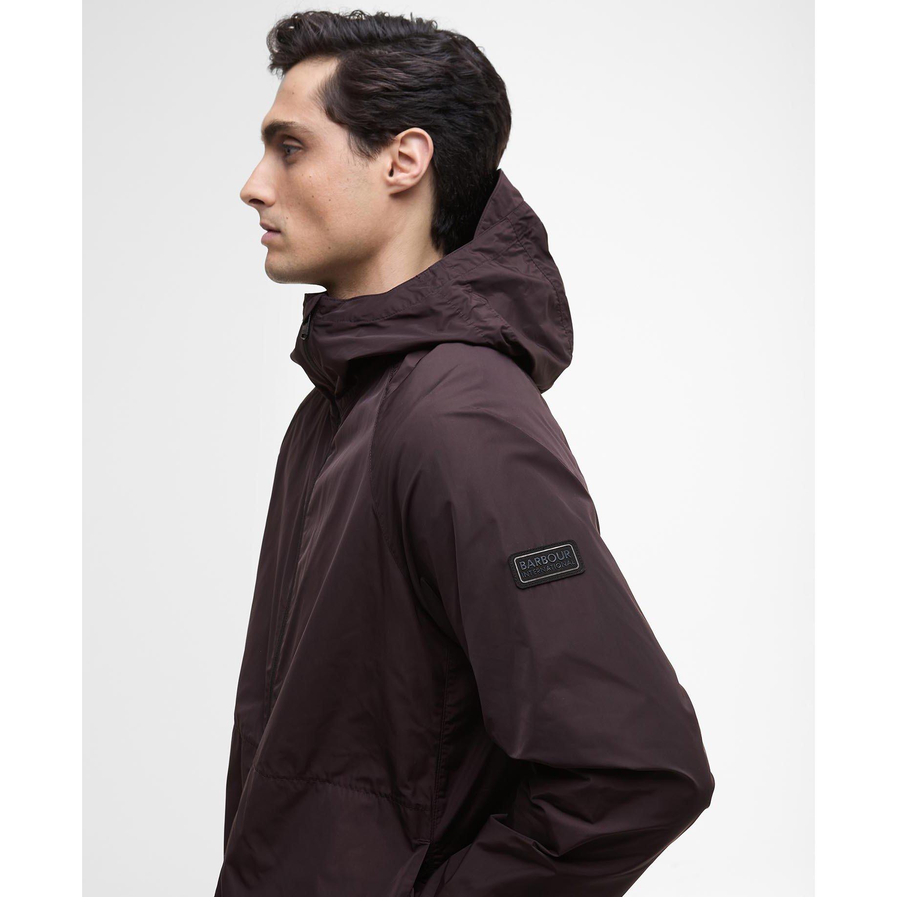 Java Red - Barbour International - Peckett Showerproof Jacket - 5