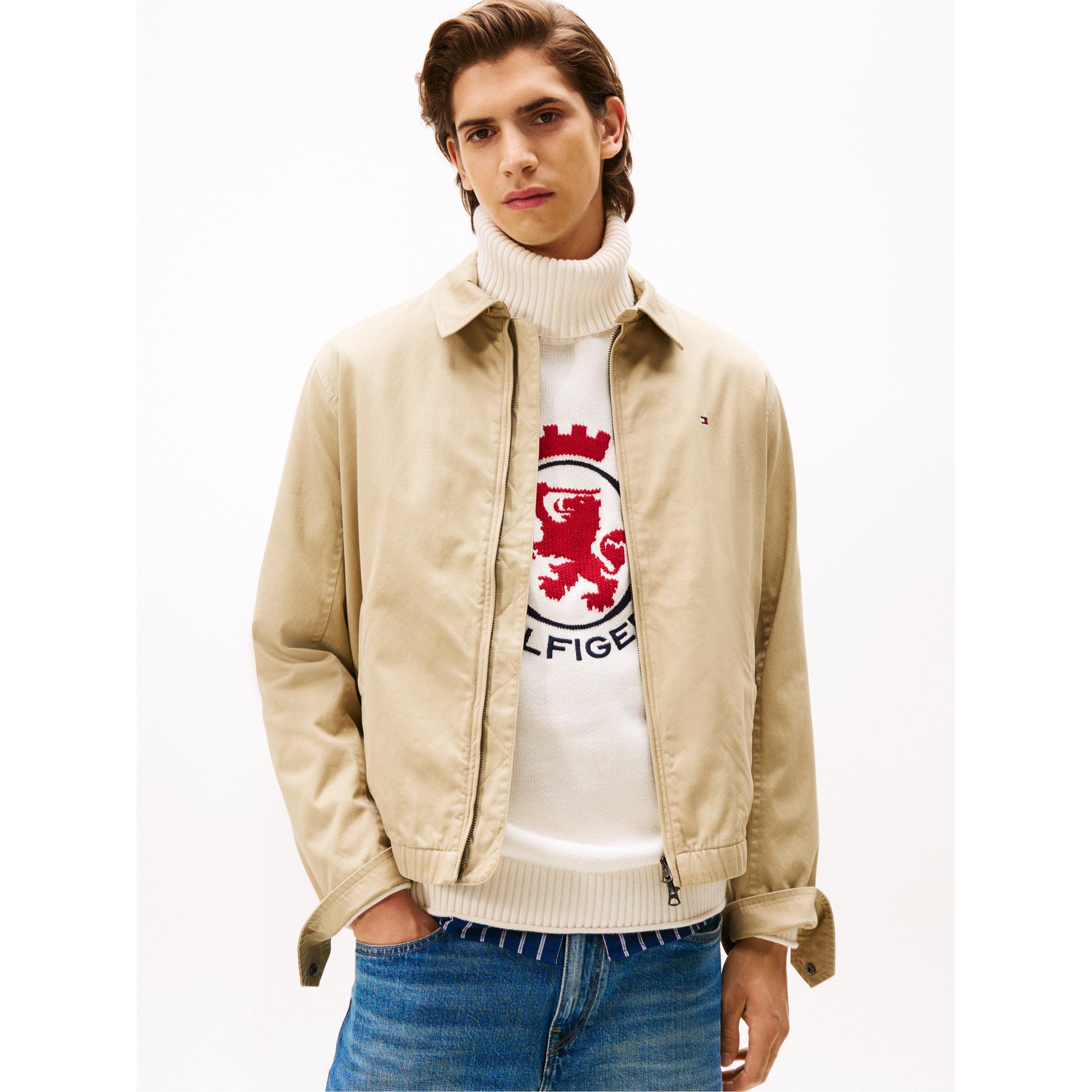 Khaki RFO - Tommy Hilfiger - Men's Cotton Harrington Jacket - 2