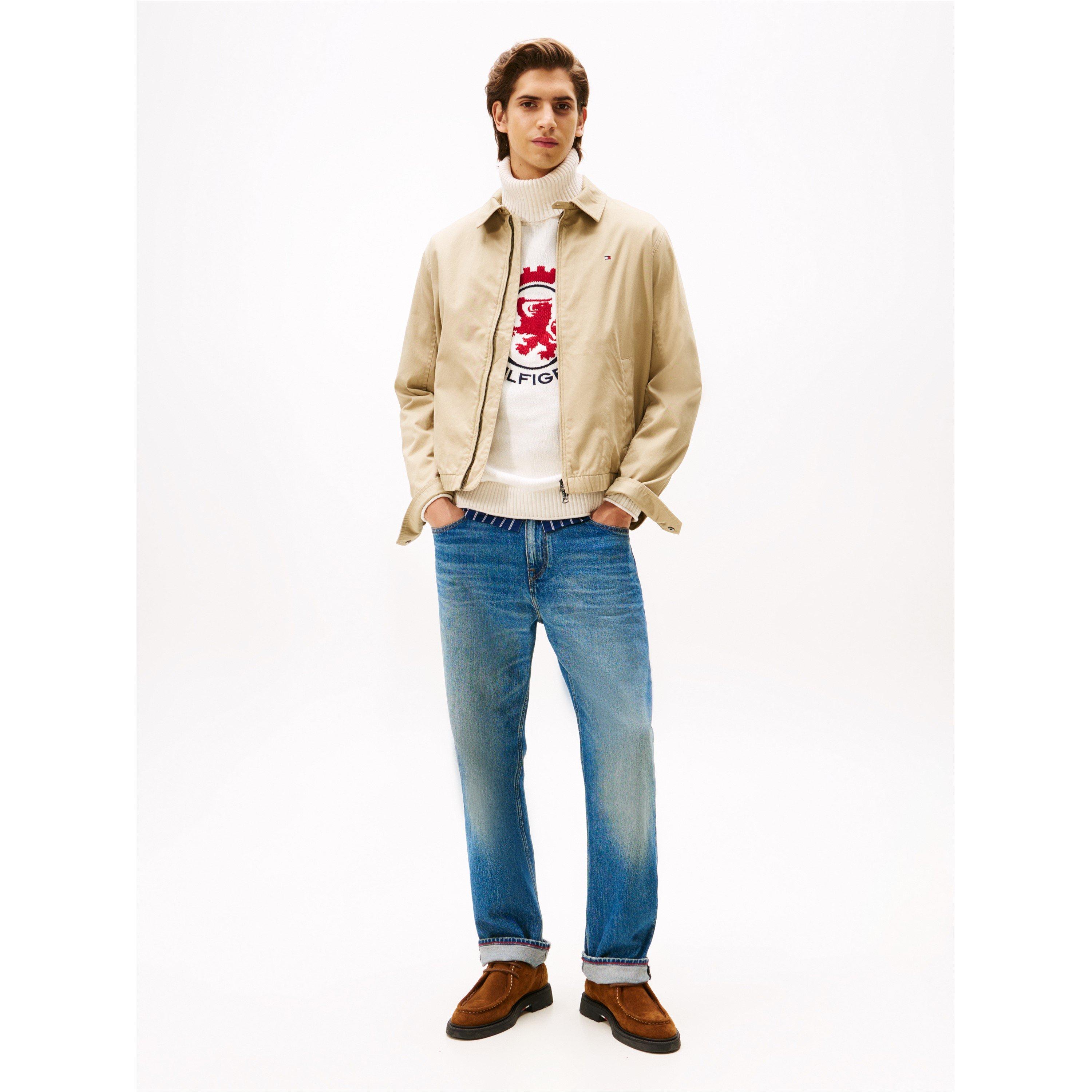 Khaki RFO - Tommy Hilfiger - Men's Cotton Harrington Jacket - 3